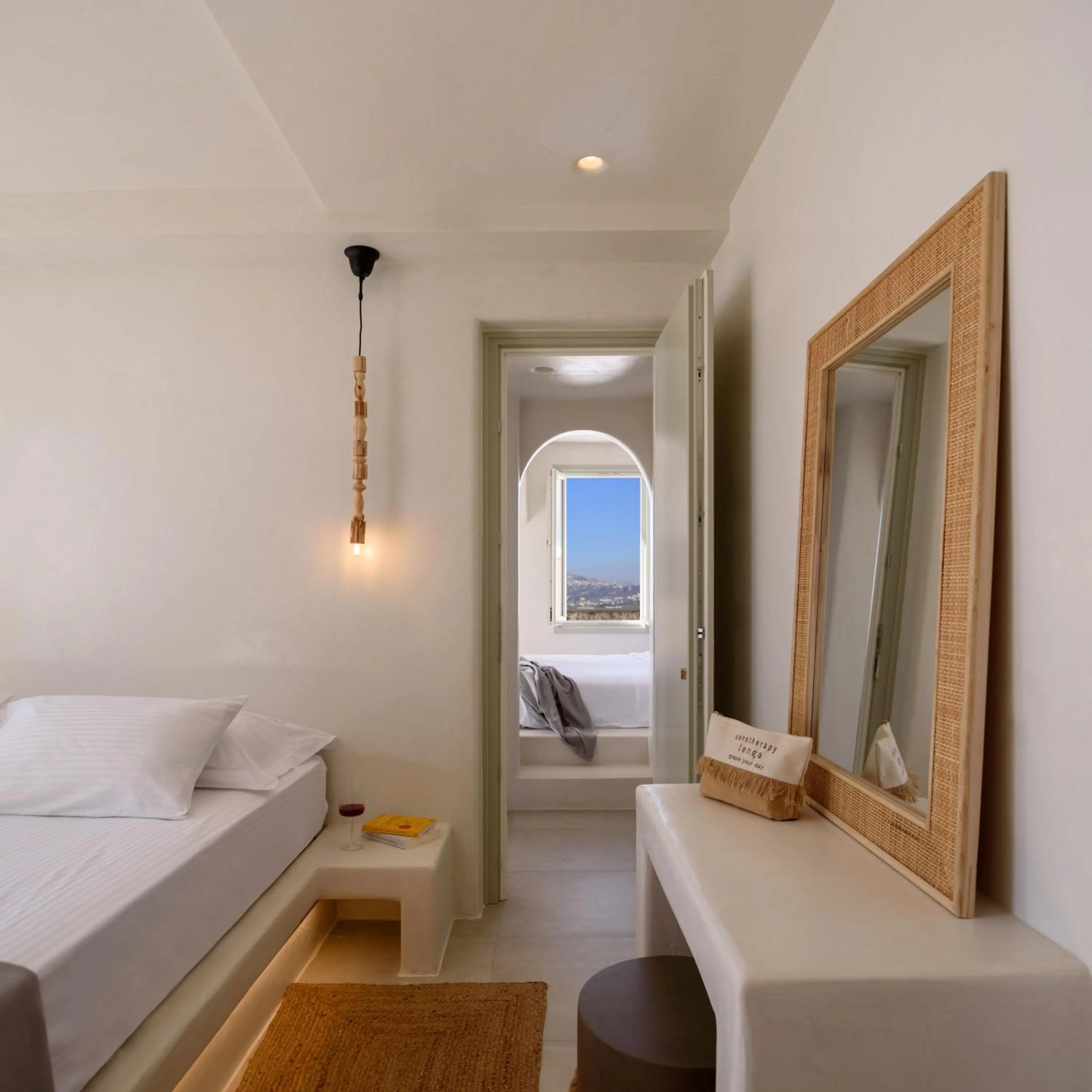 Bed in Terra Blanca Suites