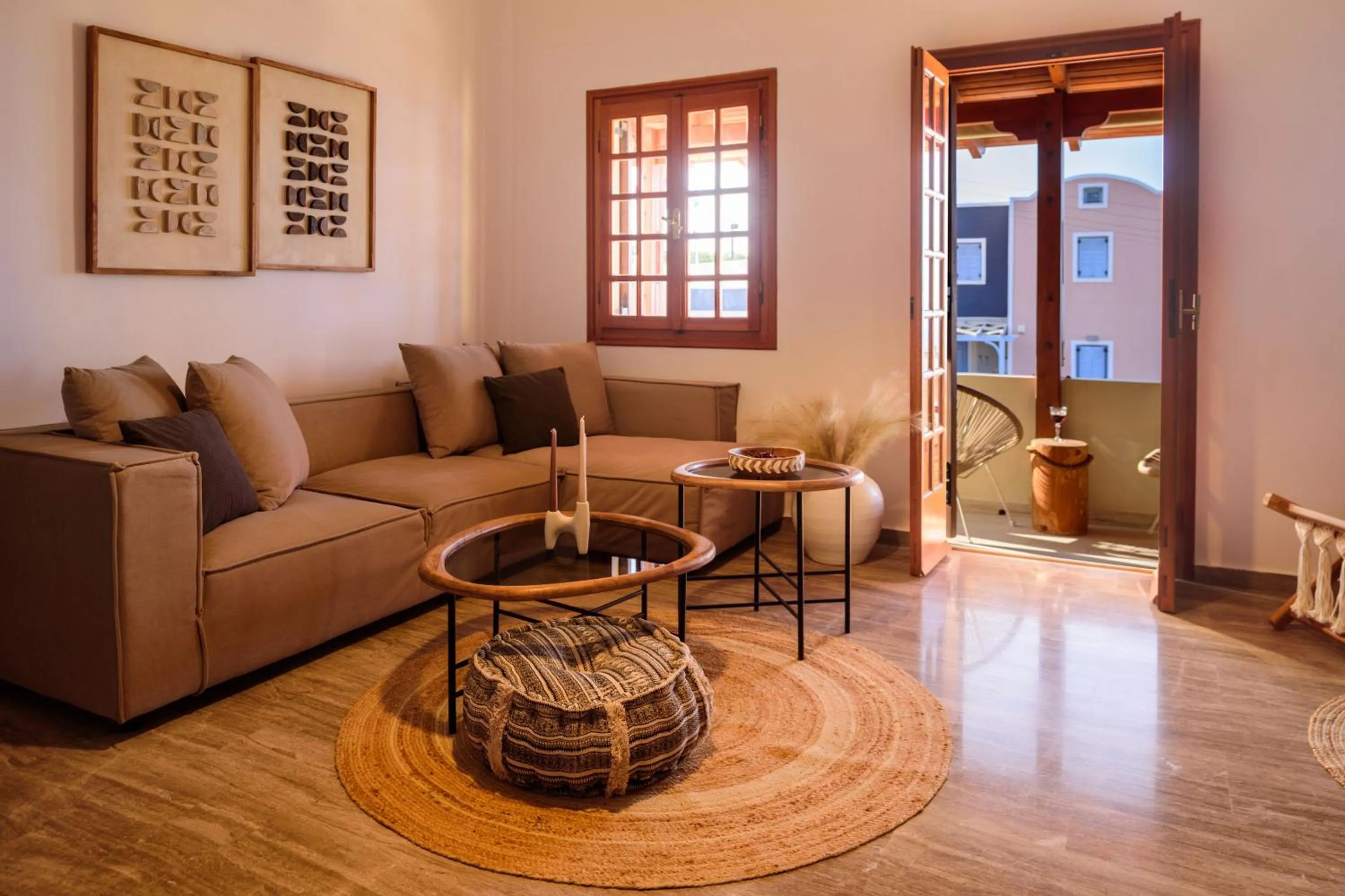 Living room in Terra Blanca Suites
