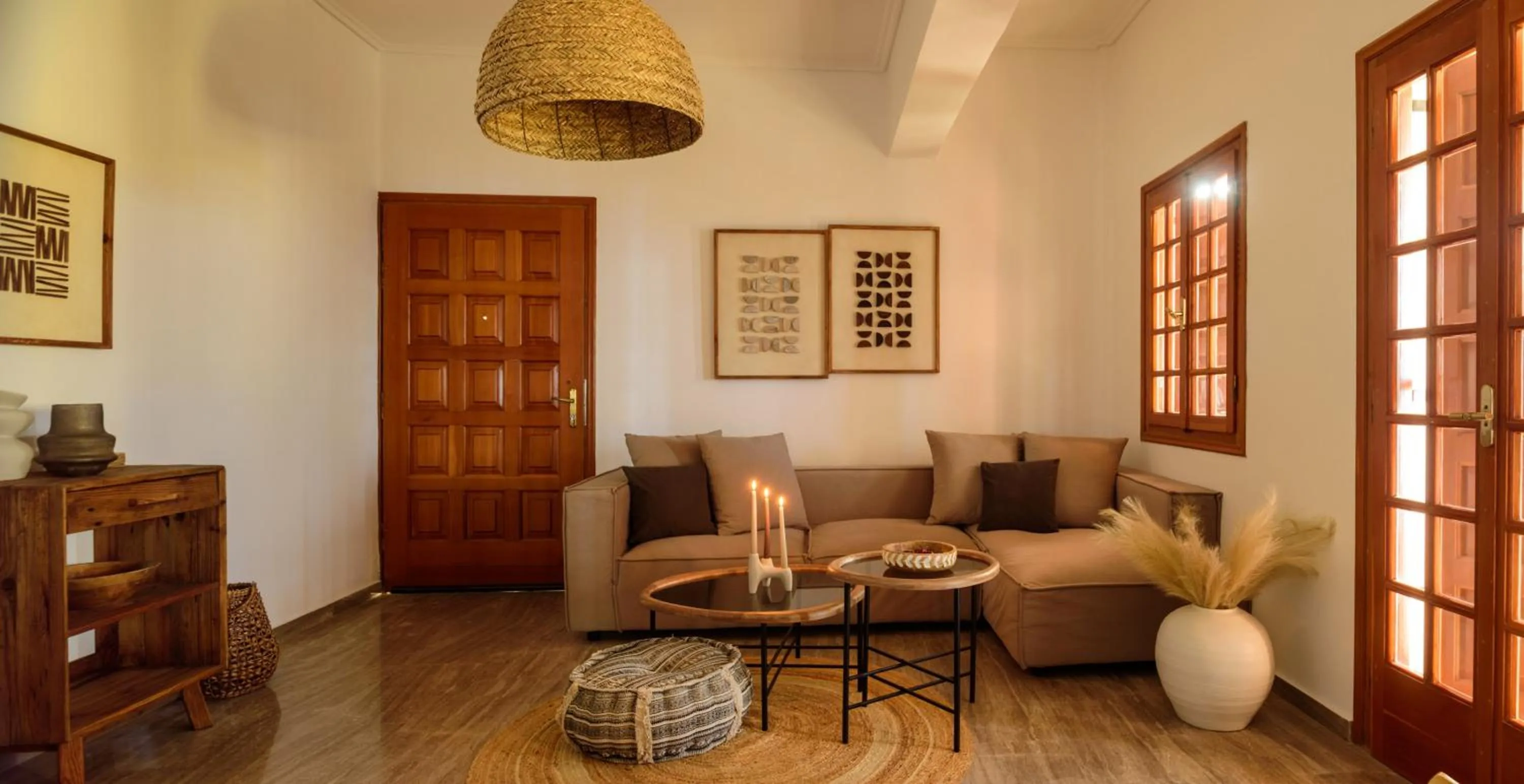 Living room in Terra Blanca Suites