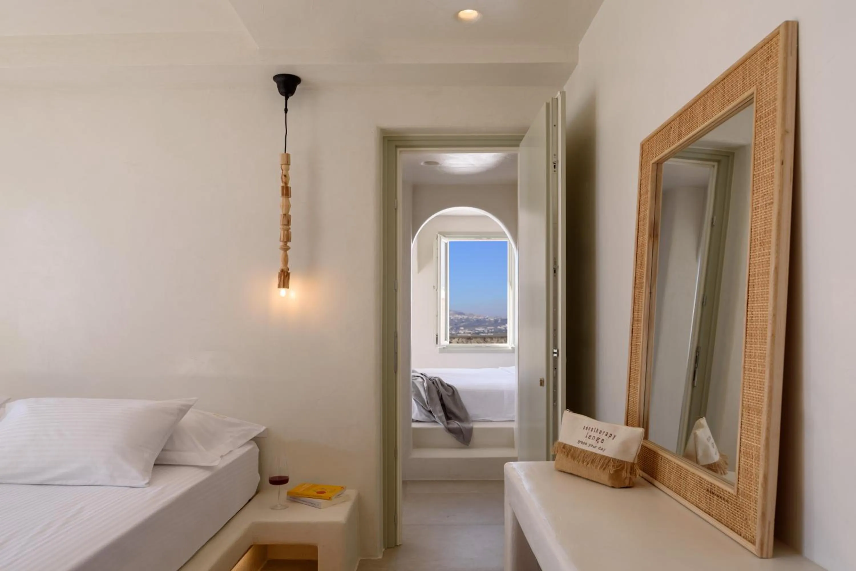 Bed in Terra Blanca Suites