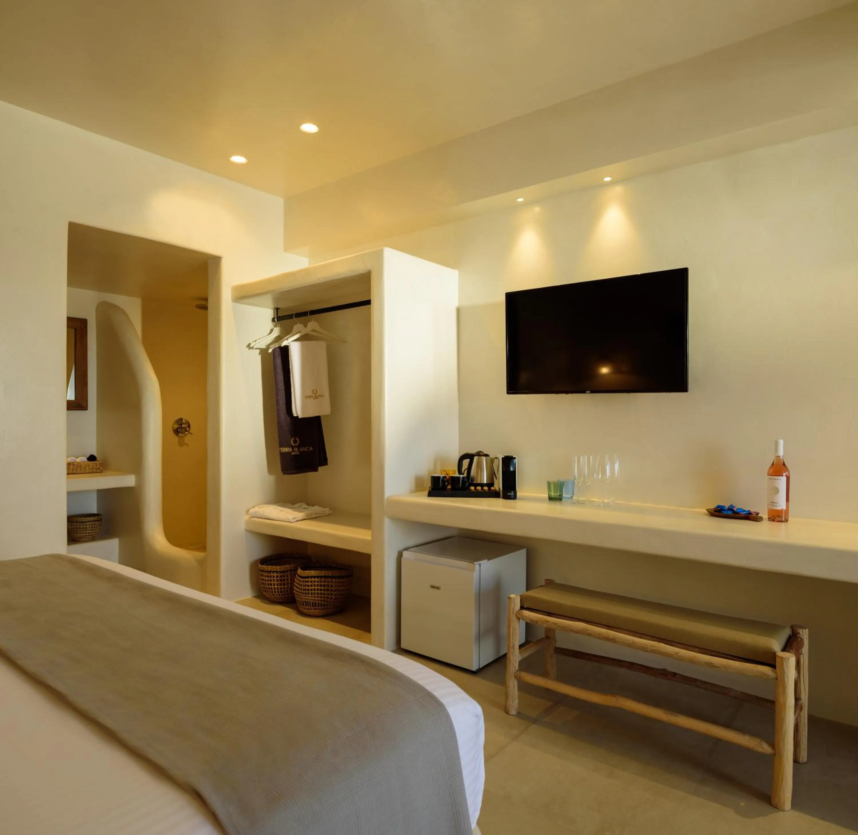 hair dresser, Bed in Terra Blanca Suites