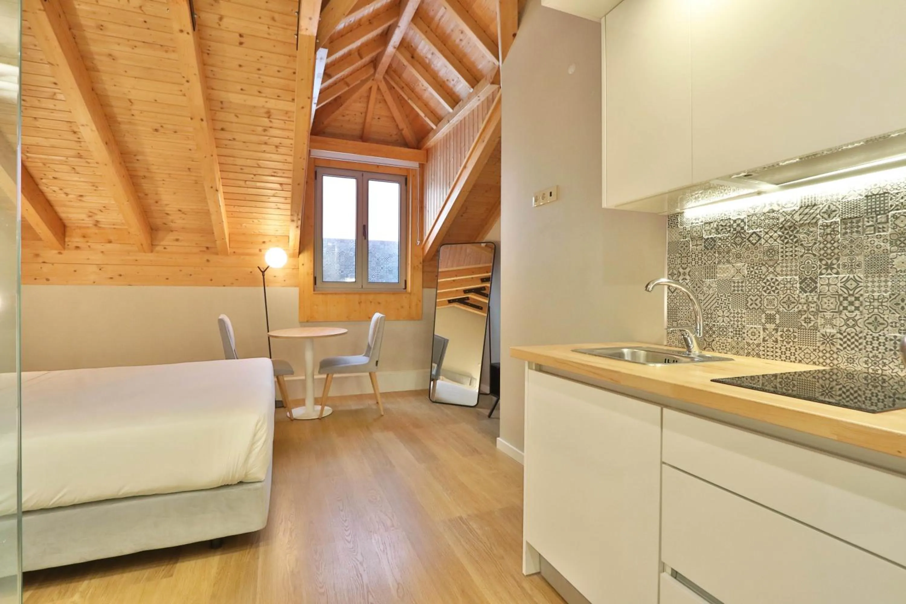 Bed in BOULEVARD Boutique Studios