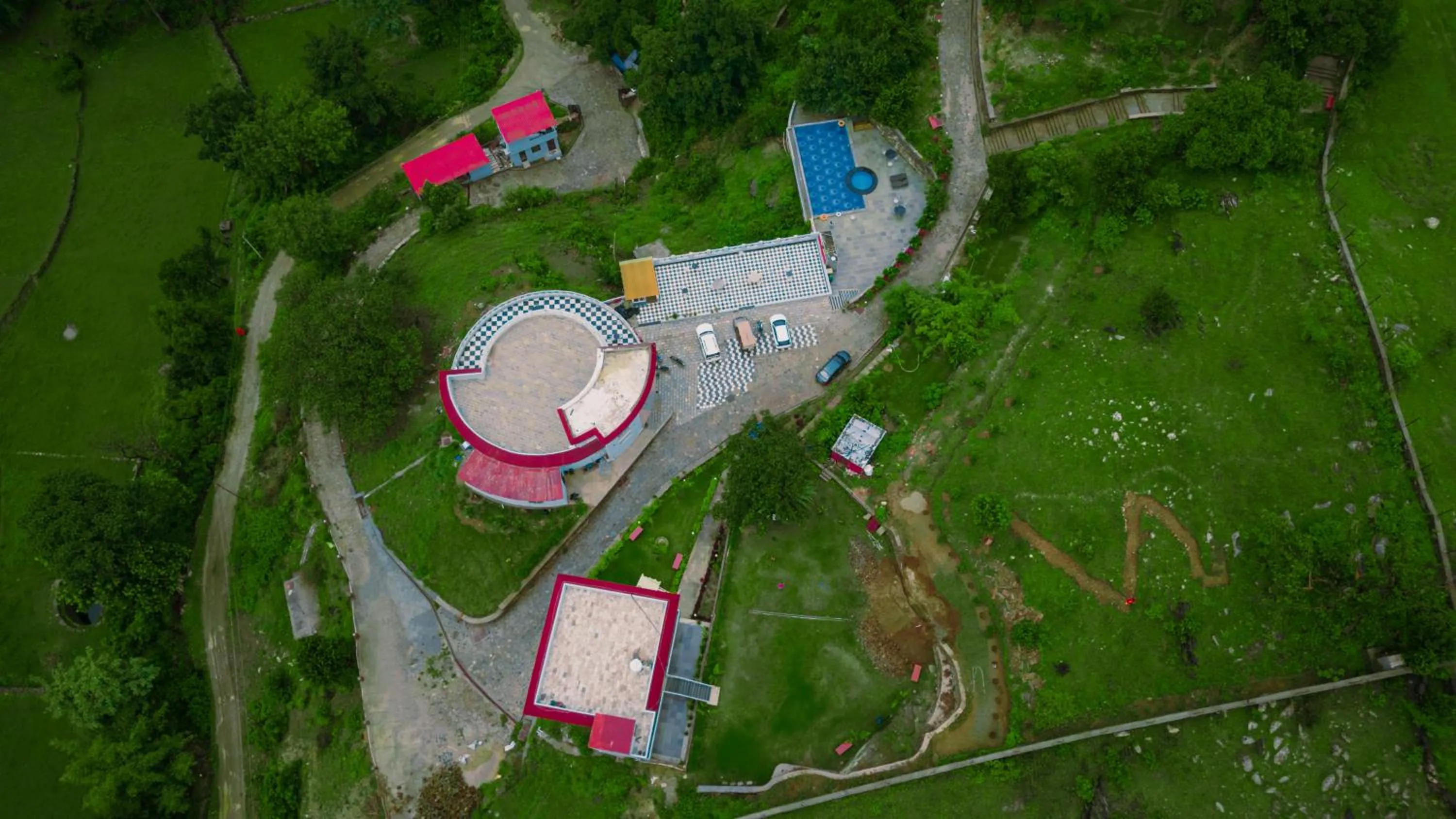 Property building in The Sky Imperial Pavoreal Jungle Resort