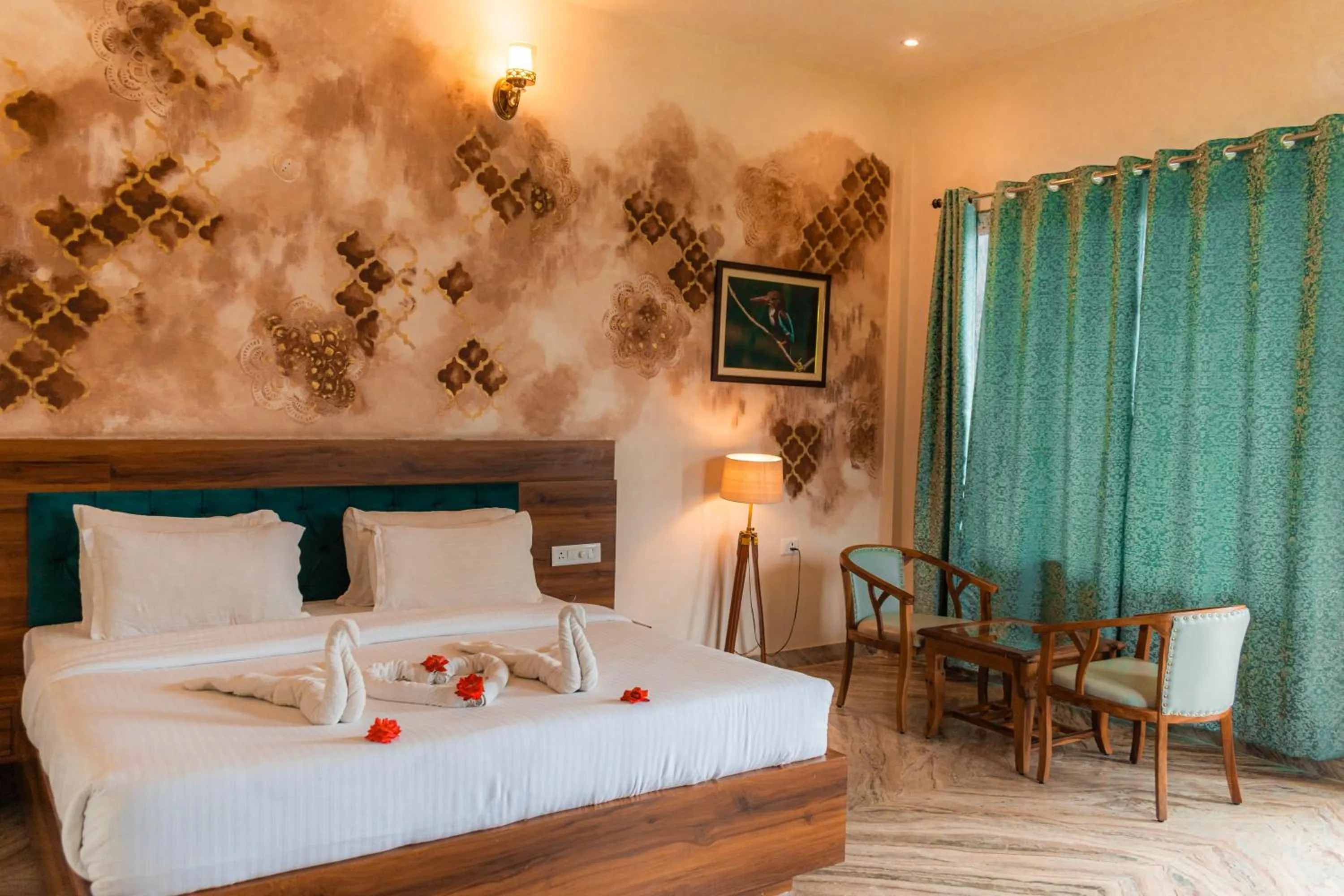 Bedroom, Bed in The Sky Imperial Pavoreal Jungle Resort