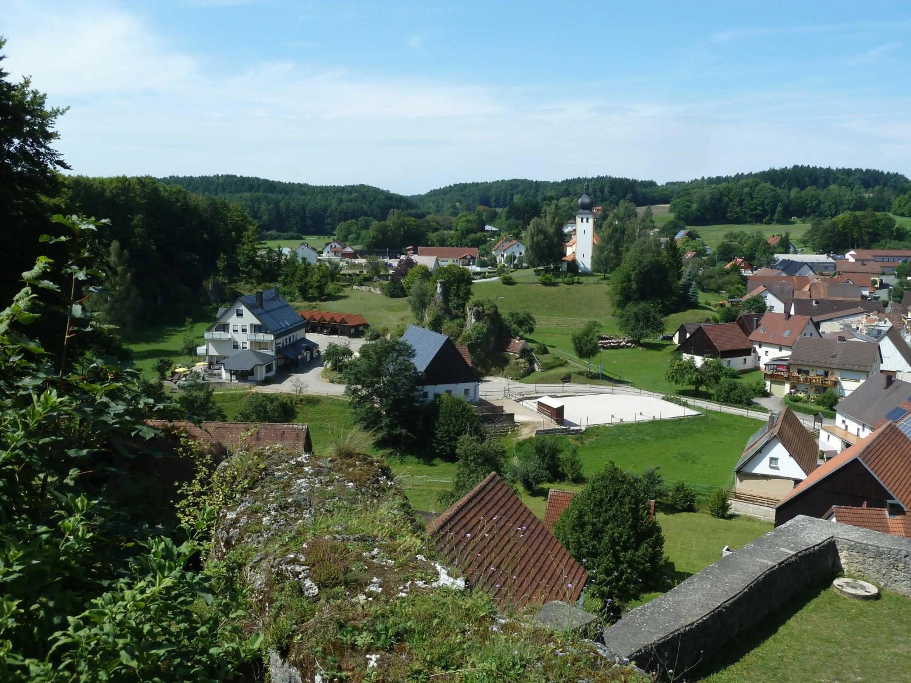 Property building in Gästehaus Brütting