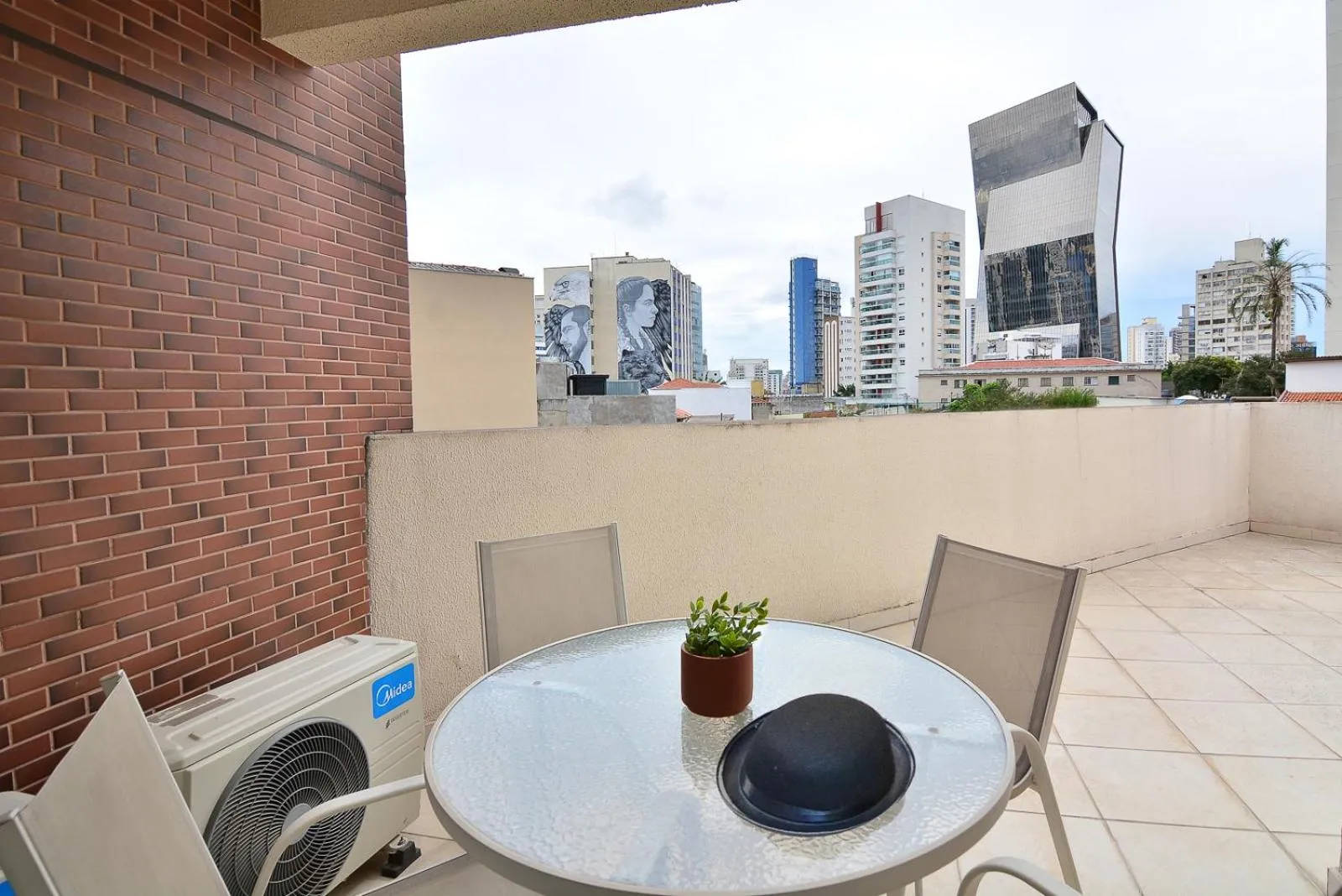 Balcony/Terrace in Charlie Faria Lima