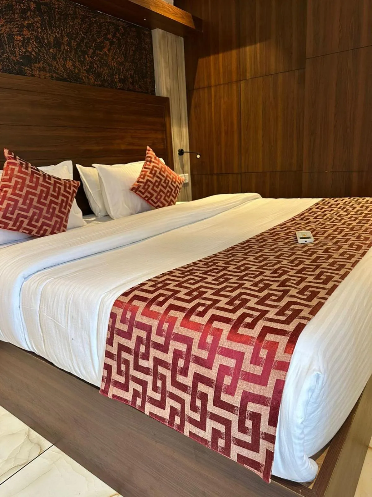 Bedroom in Hotel Vrindavan