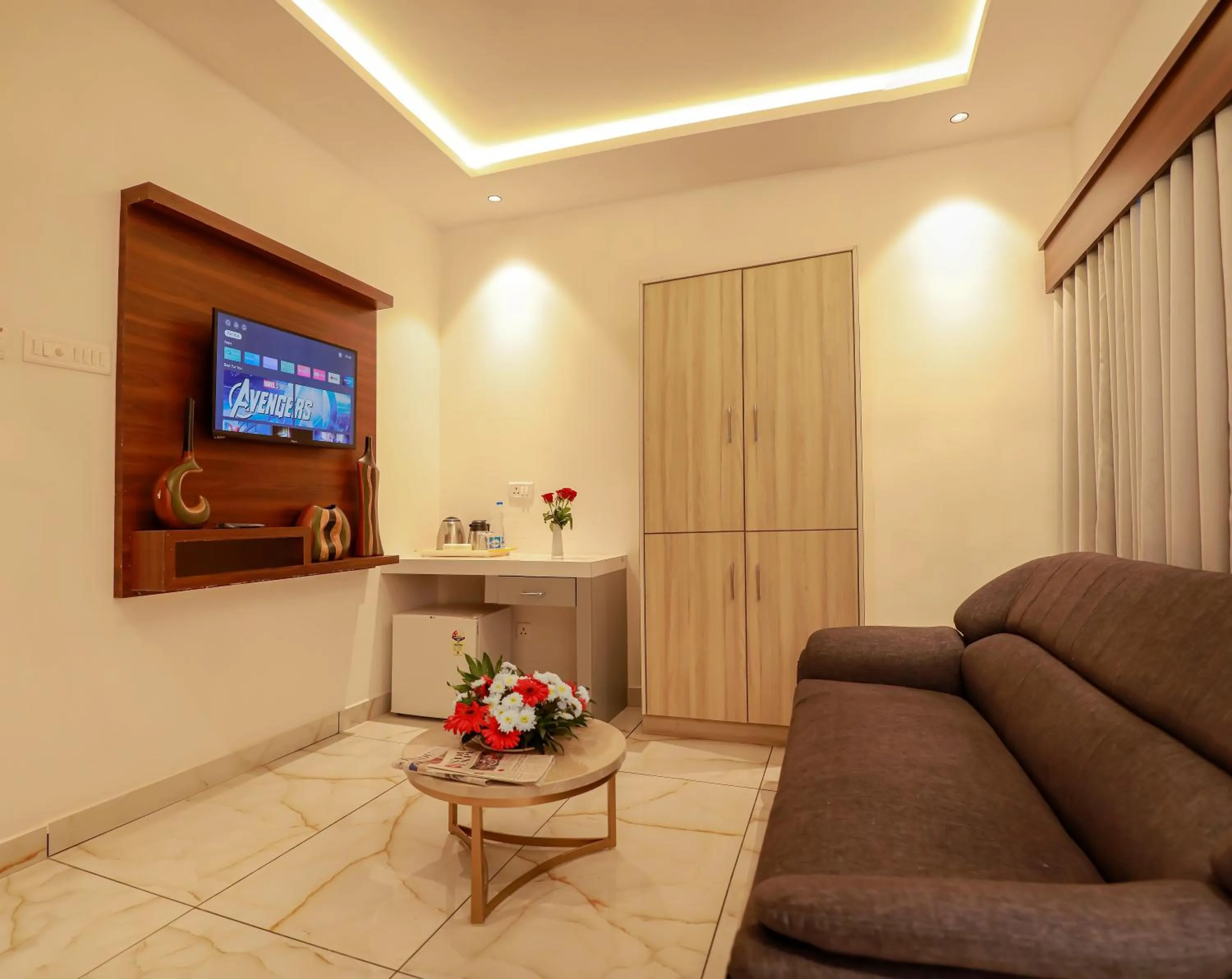 TV and multimedia in Hotel Vrindavan