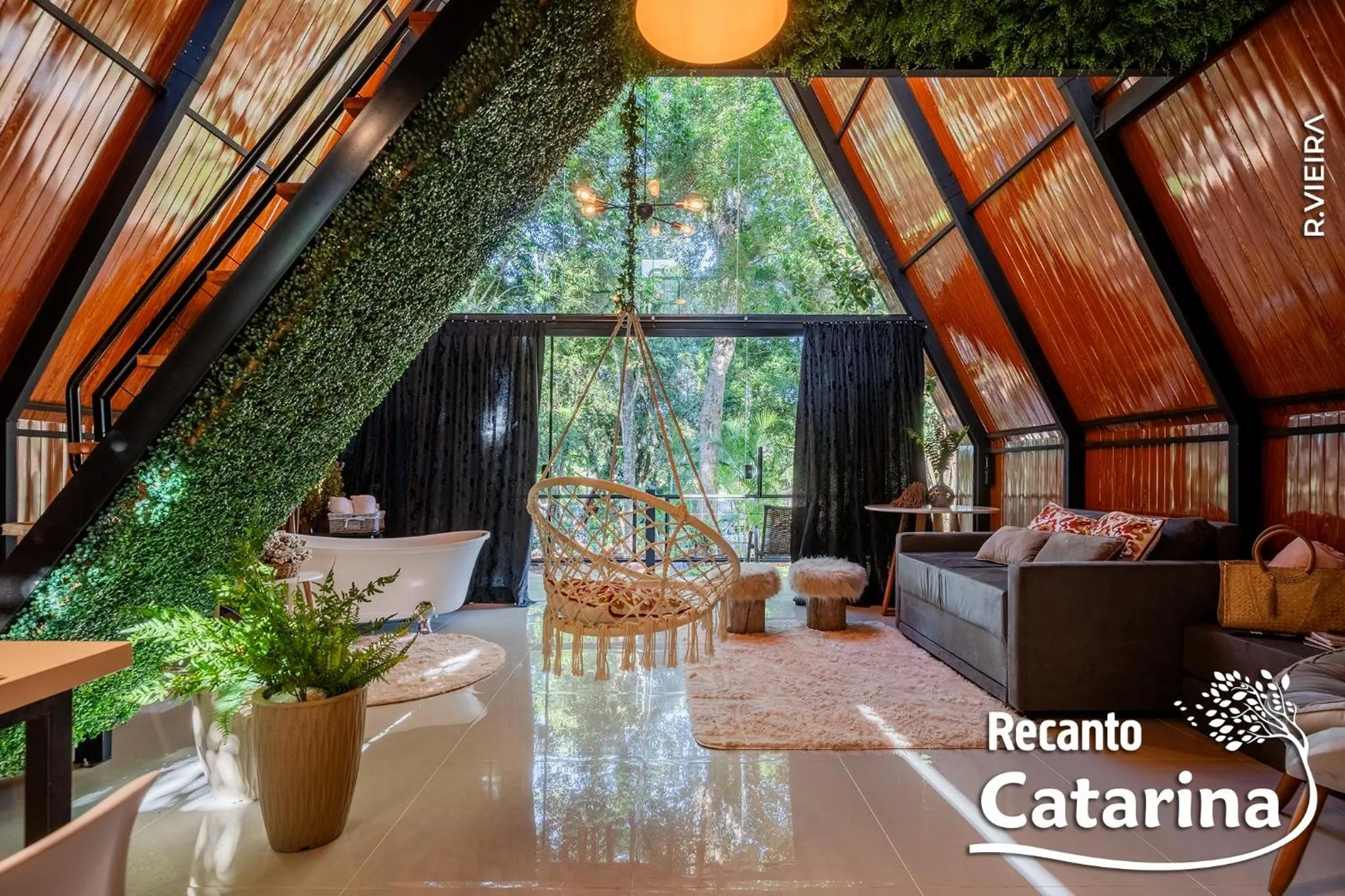 Floor plan in Recanto Catarina