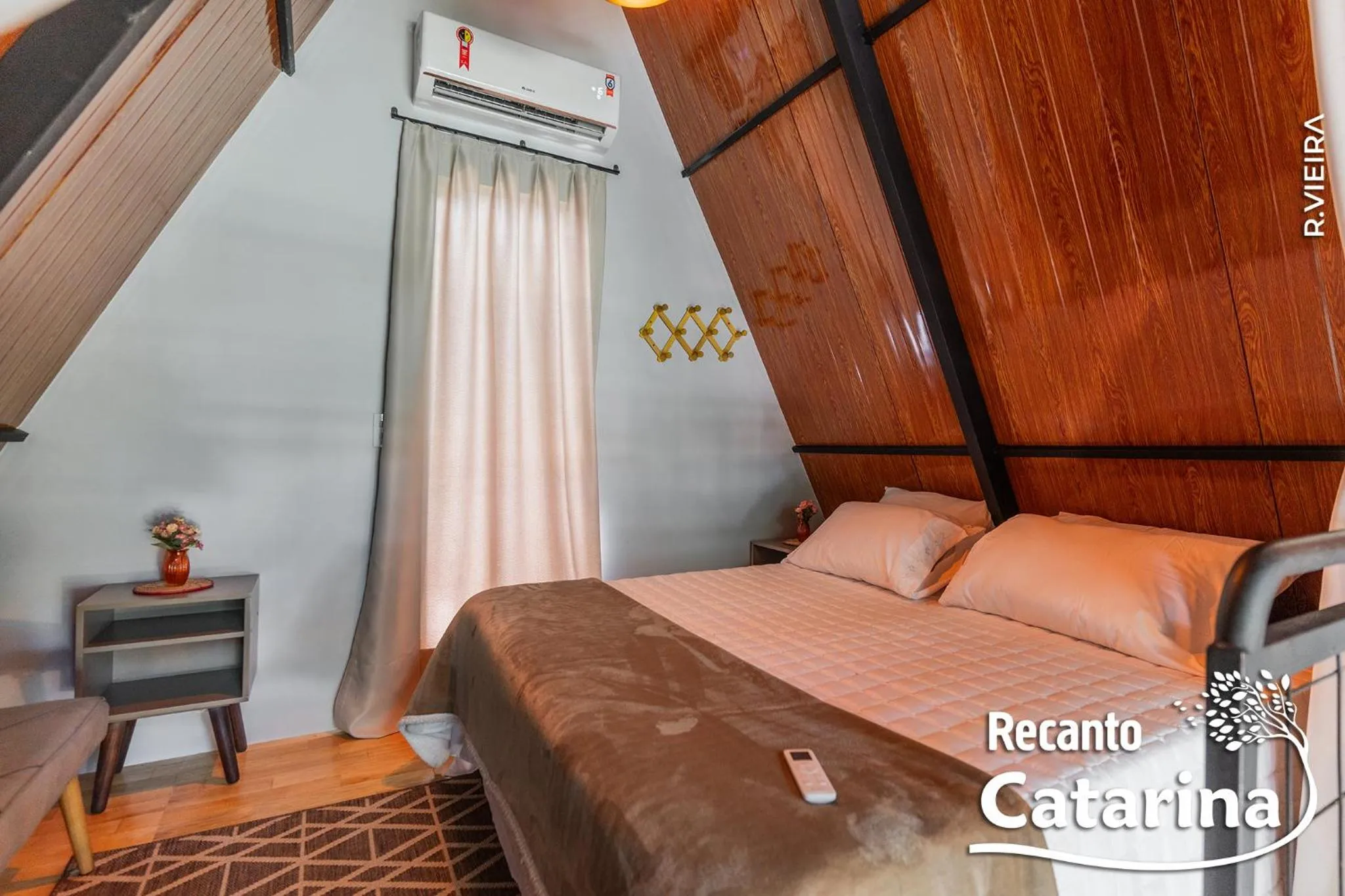 Photo of the whole room, Bed in Recanto Catarina