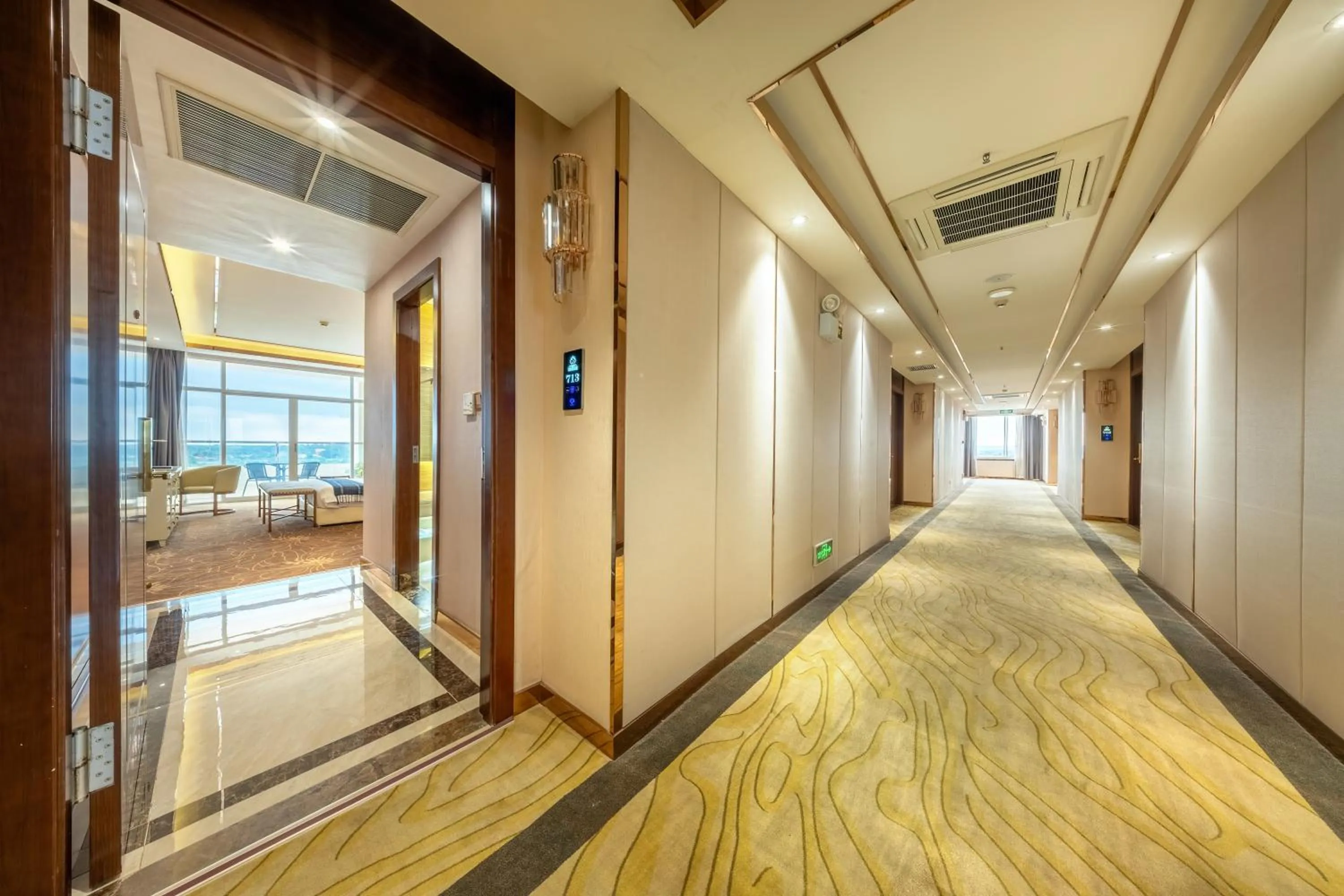 elevator in ST Hotel Wattay Airport