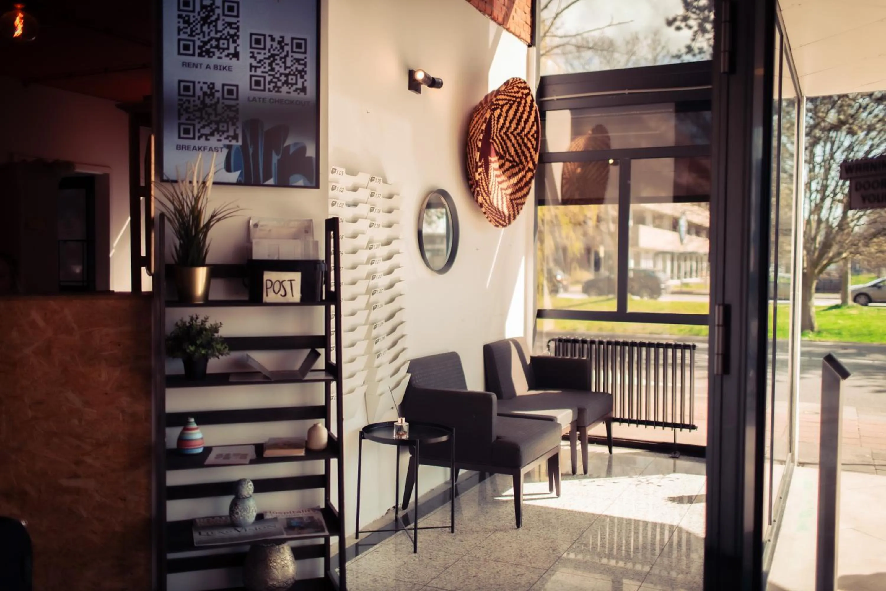 Lobby or reception in Urban Hotel The Golden Stork