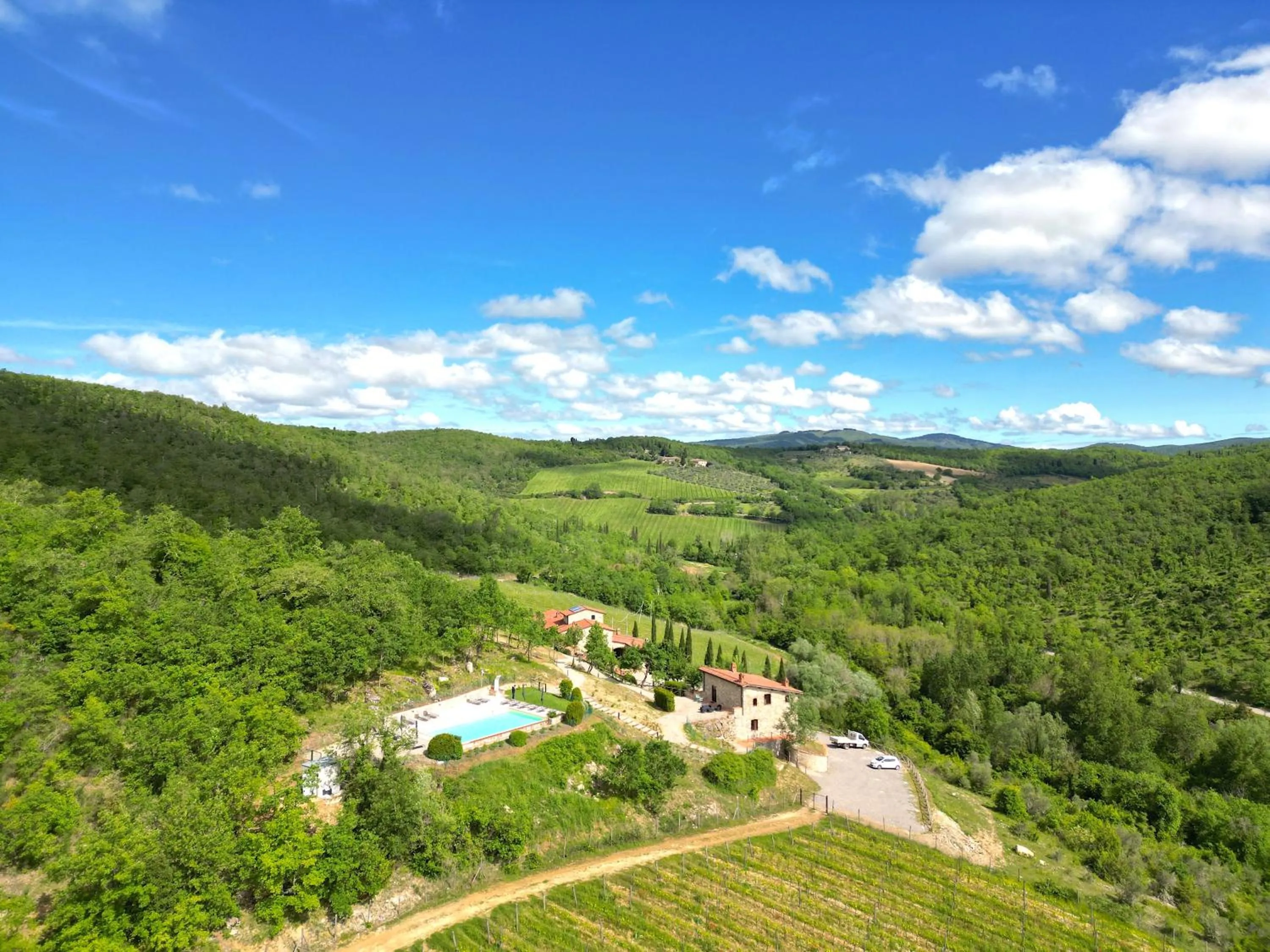 Property building in Borgo Le Noci Chianti Retreat & Pool