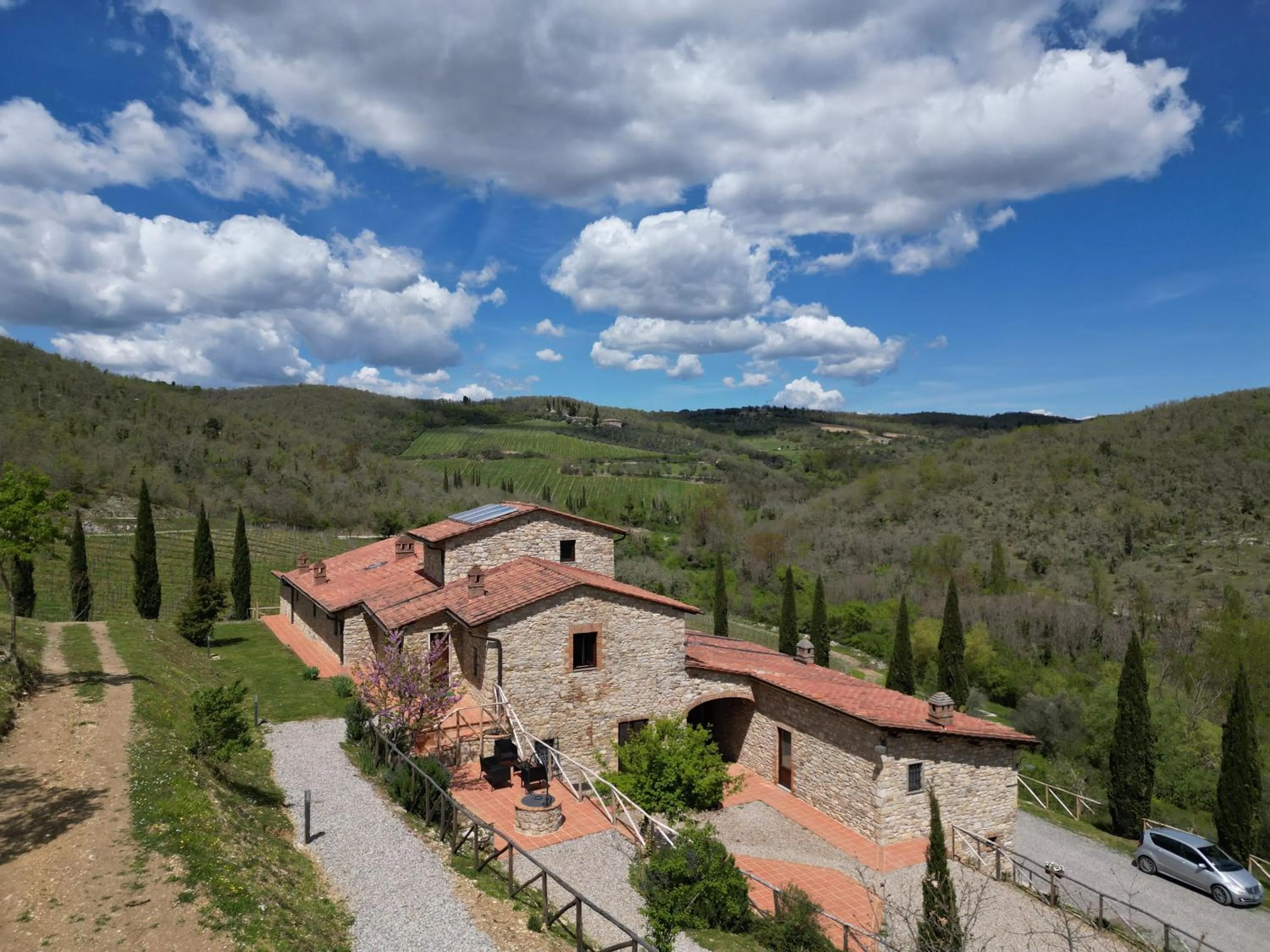 Property building in Borgo Le Noci Chianti Retreat & Pool