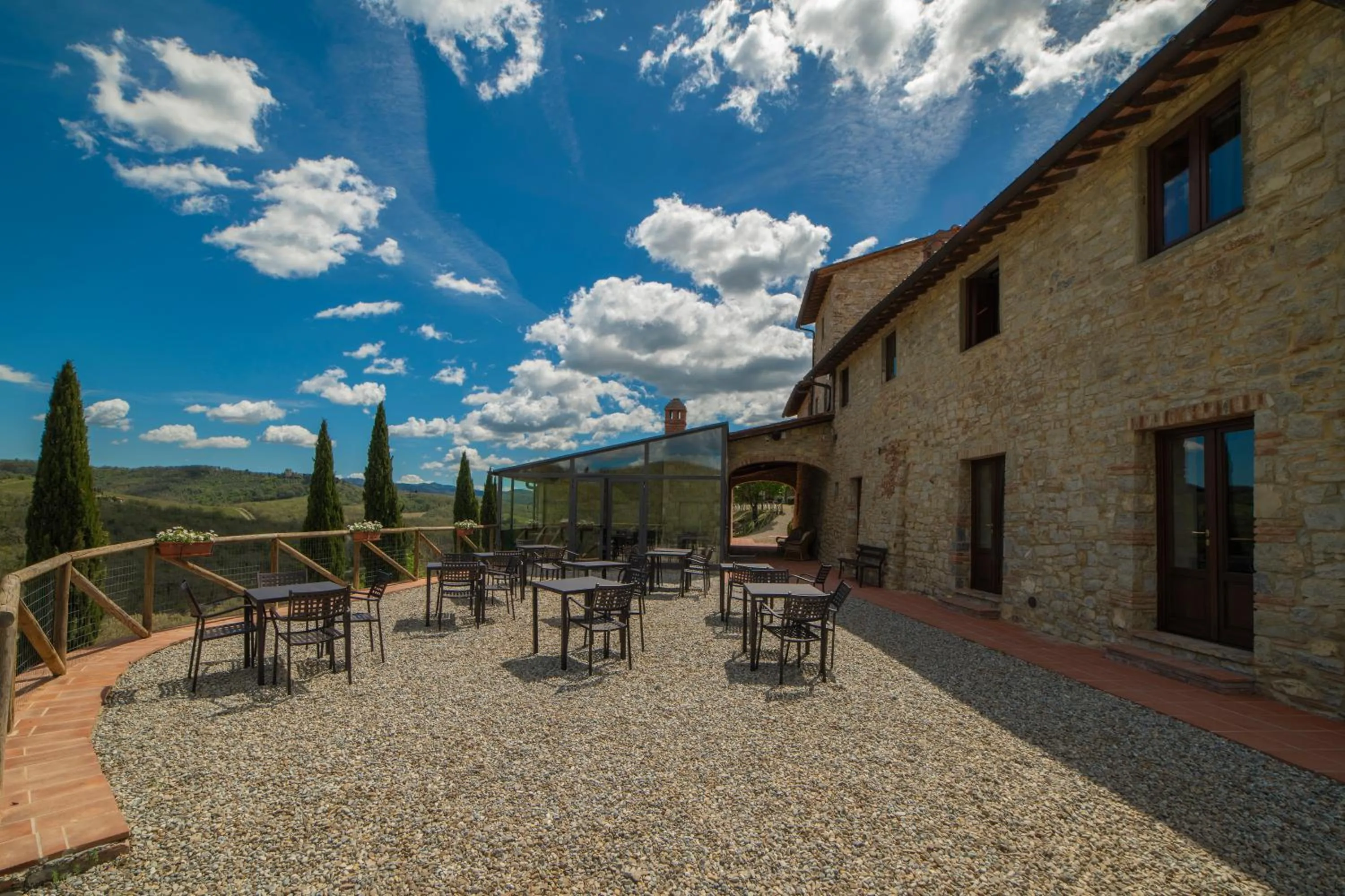 Property building in Borgo Le Noci Chianti Retreat & Pool