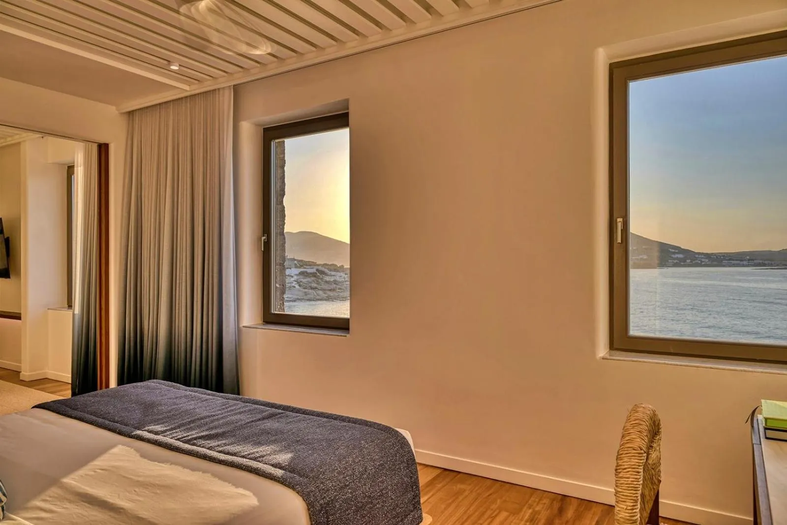 Sea view, Bed in Avant Mar Paros