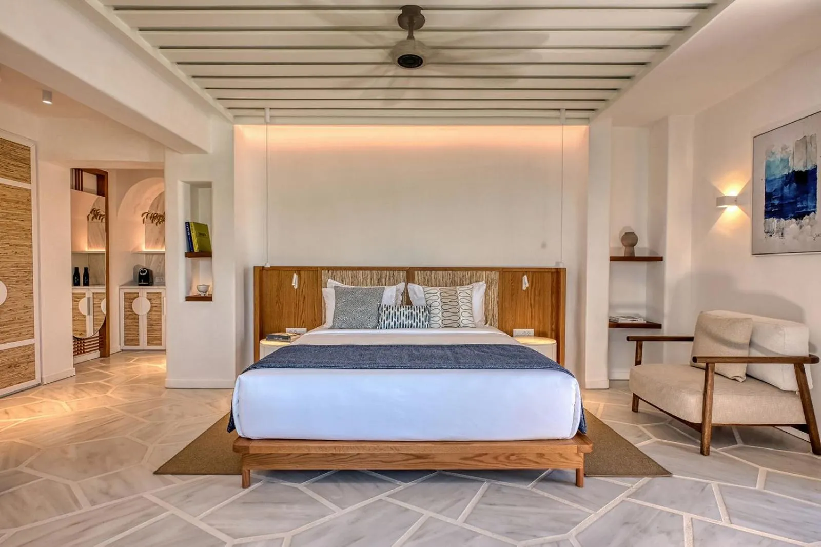 Bedroom, Bed in Avant Mar Paros