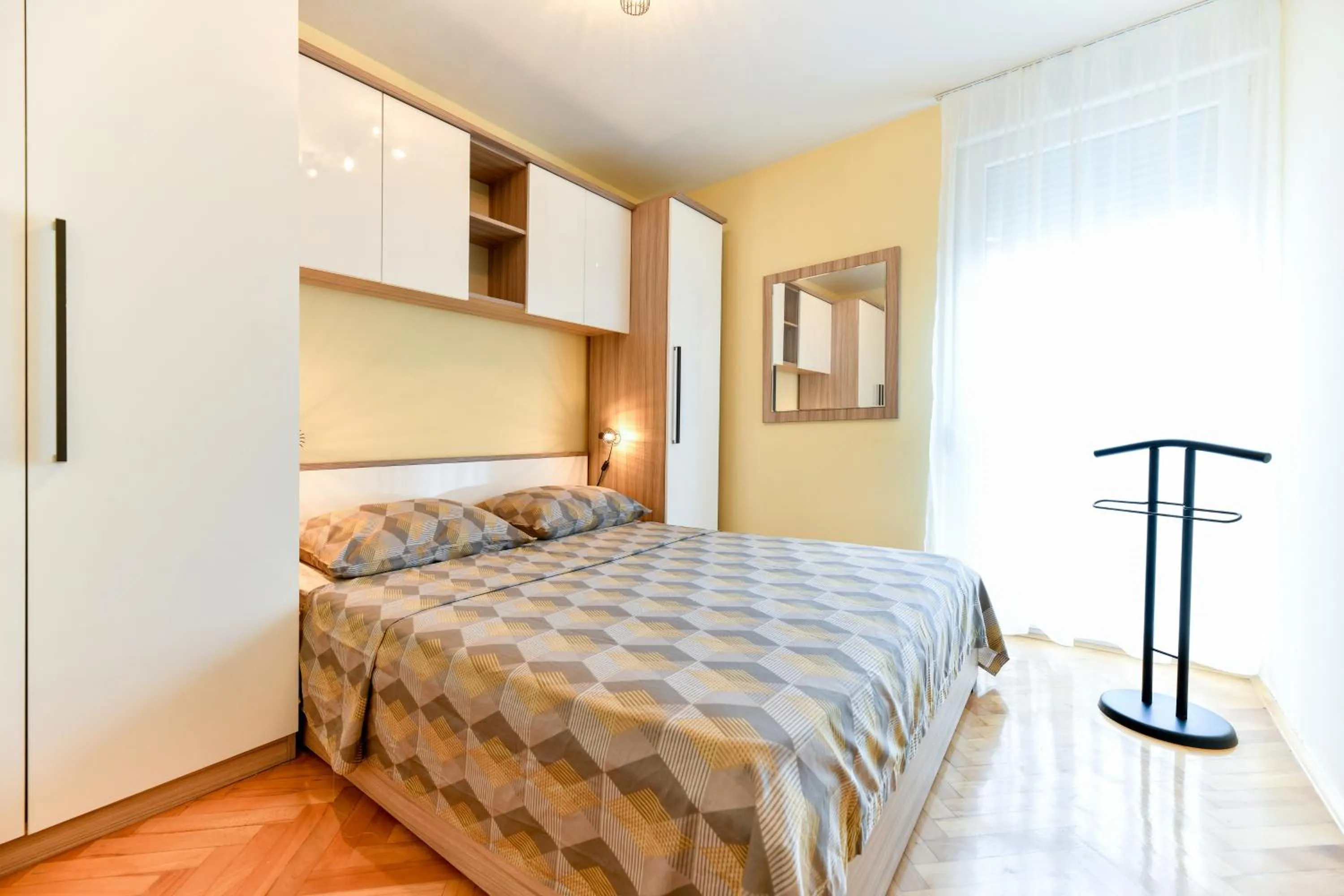 Bedroom, Bed in Apartment Just Relax