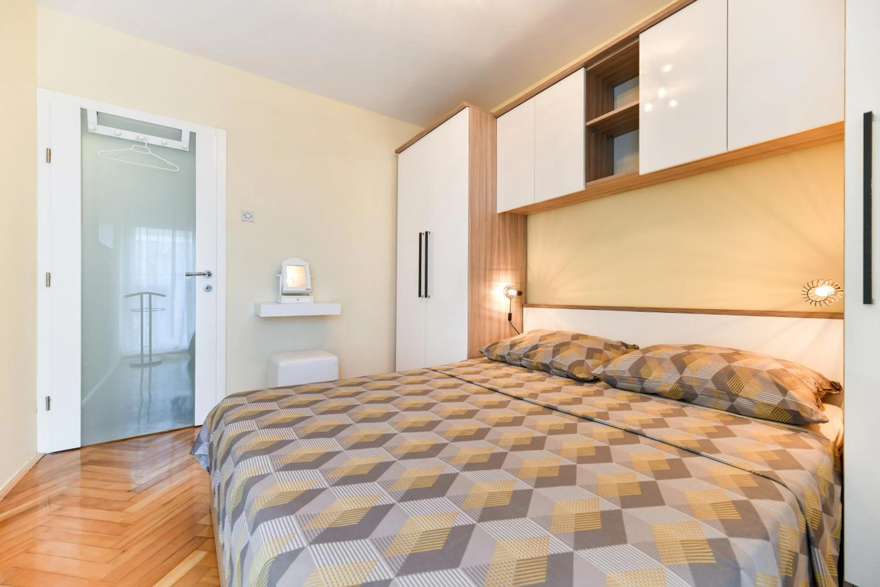 Bedroom, Bed in Apartment Just Relax
