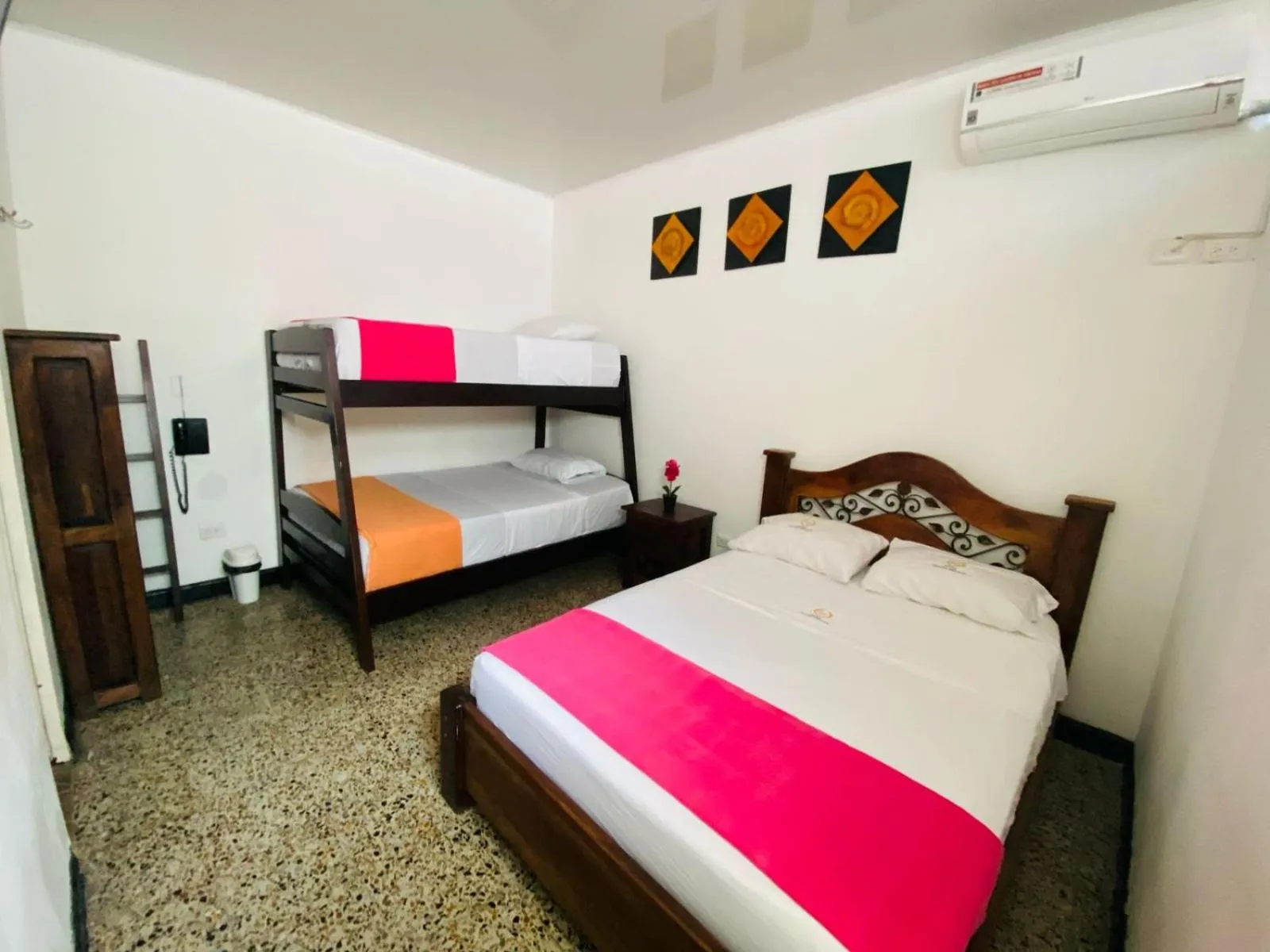 Bed in HOTEL MACEO MELGAR