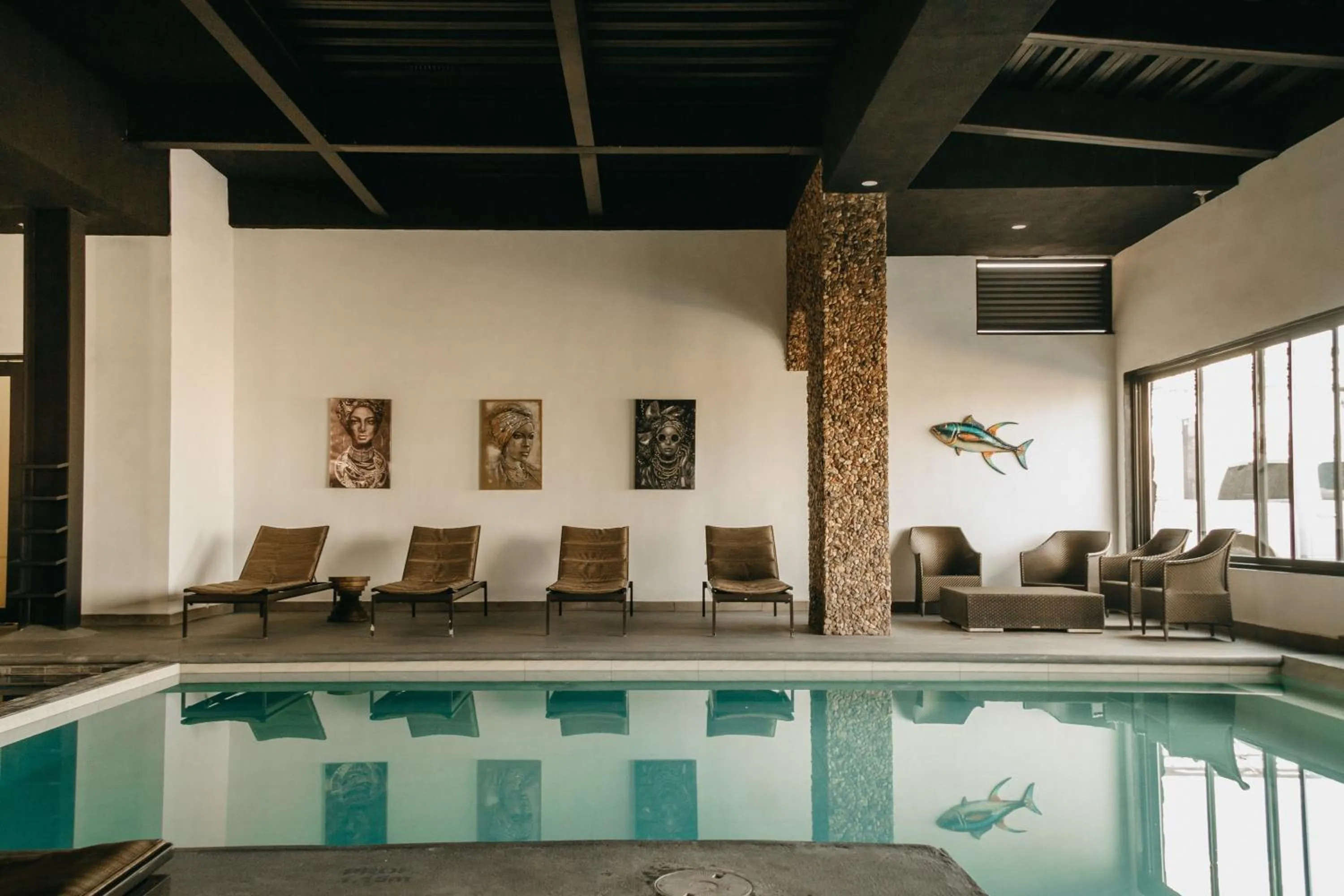 Swimming pool in Hotel María Bonita Chihuahua