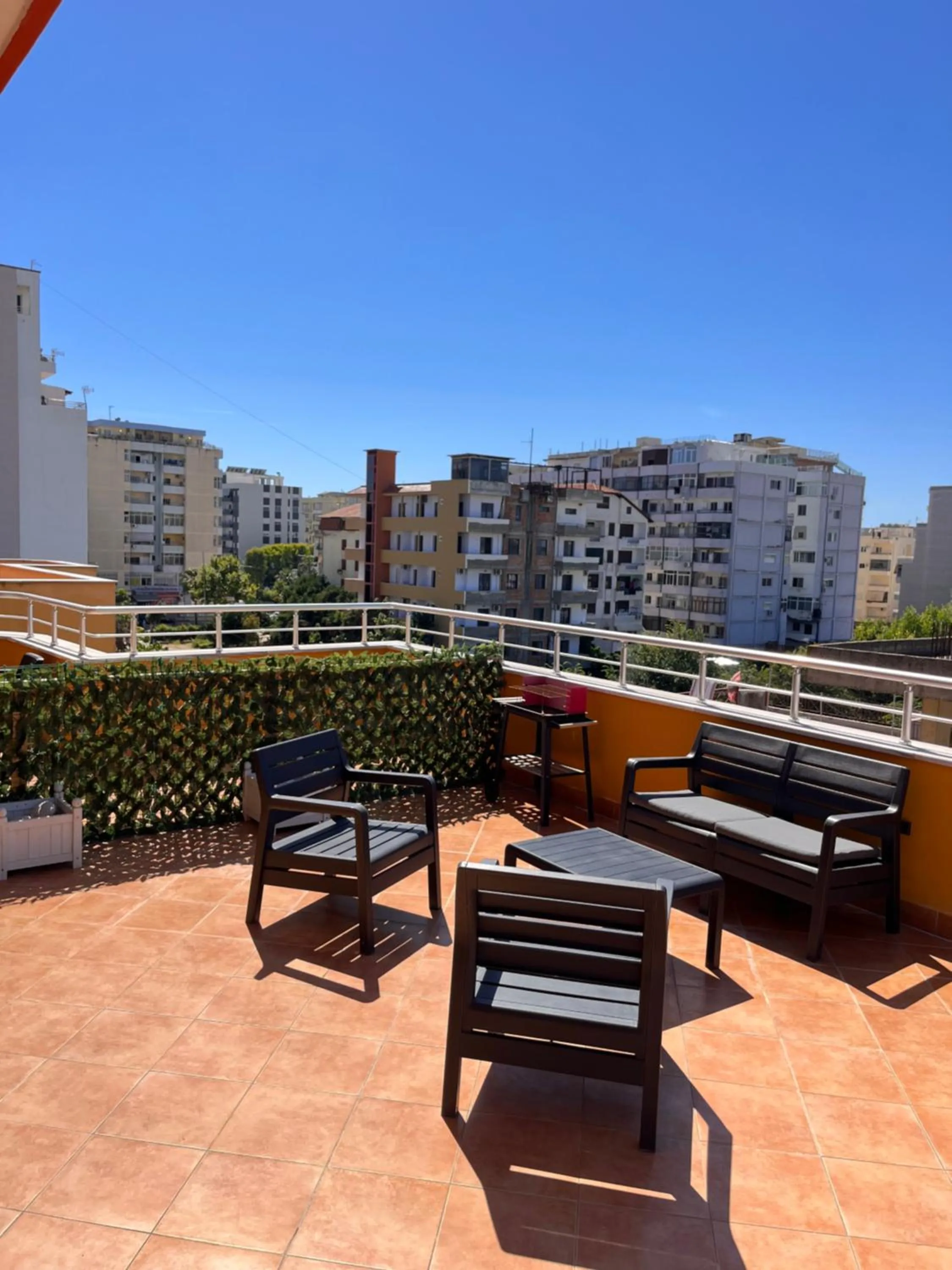 Patio in Belix Hotel Apartments, Near the Beach