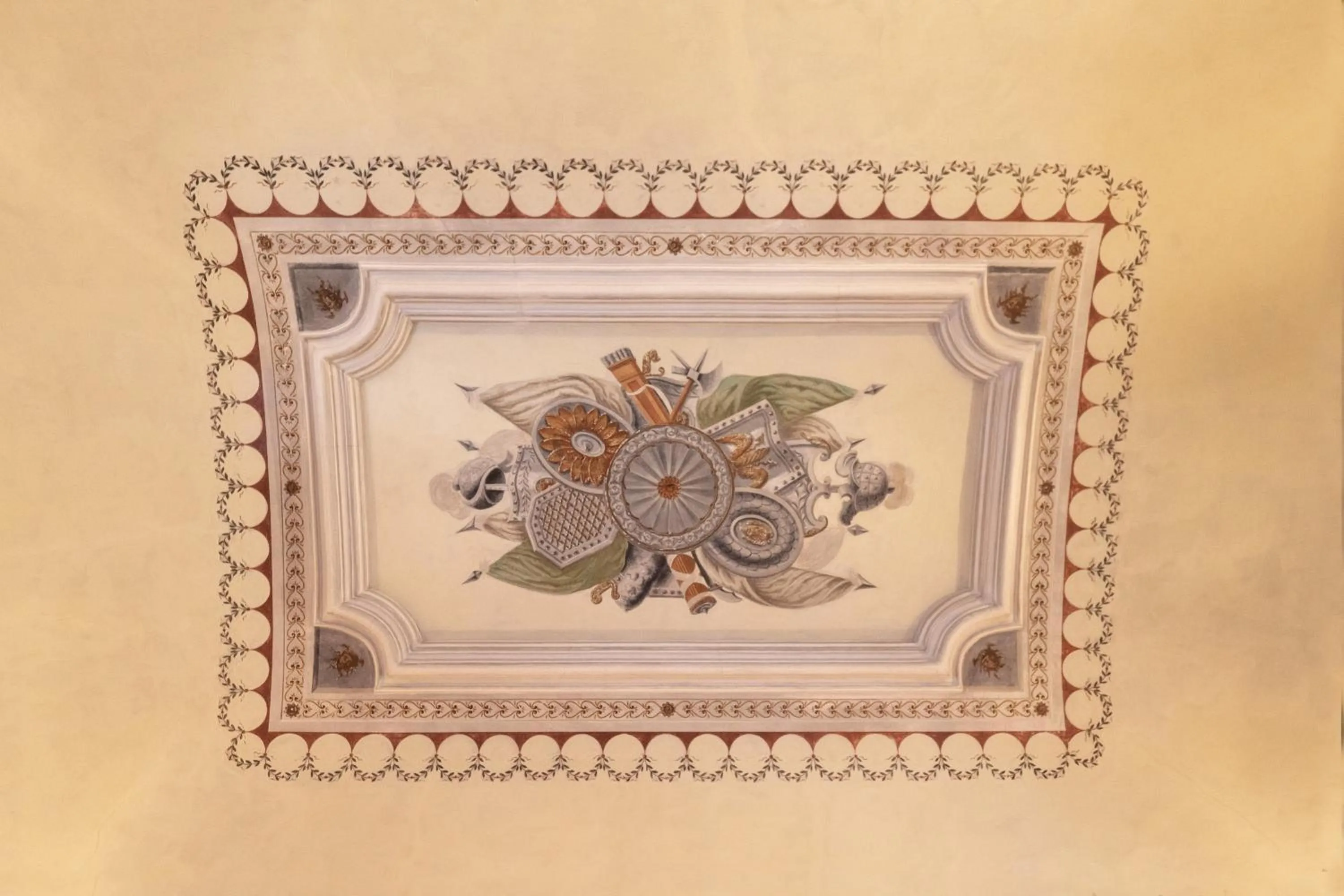 Decorative detail in Delcorto Suites