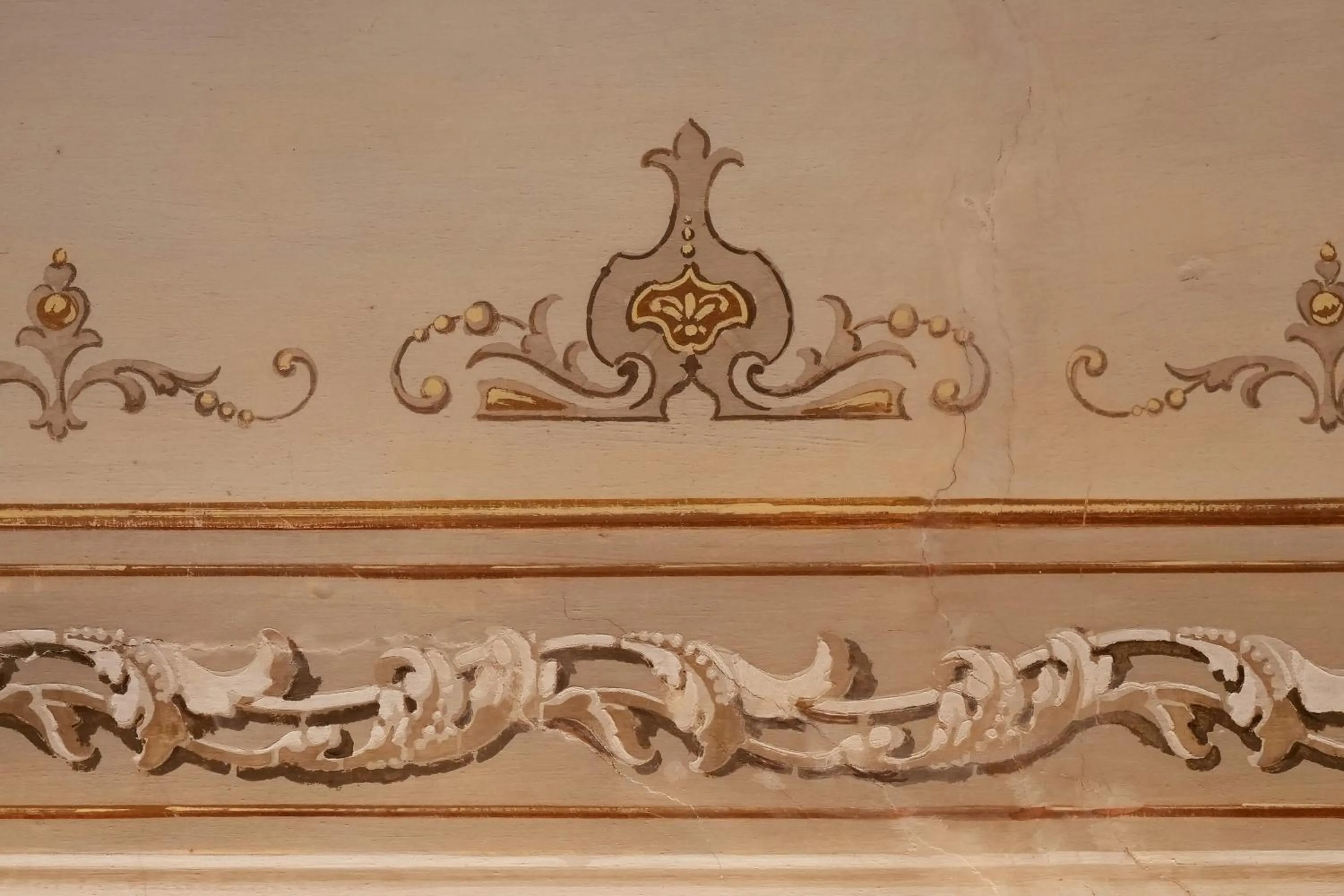 Decorative detail in Delcorto Suites