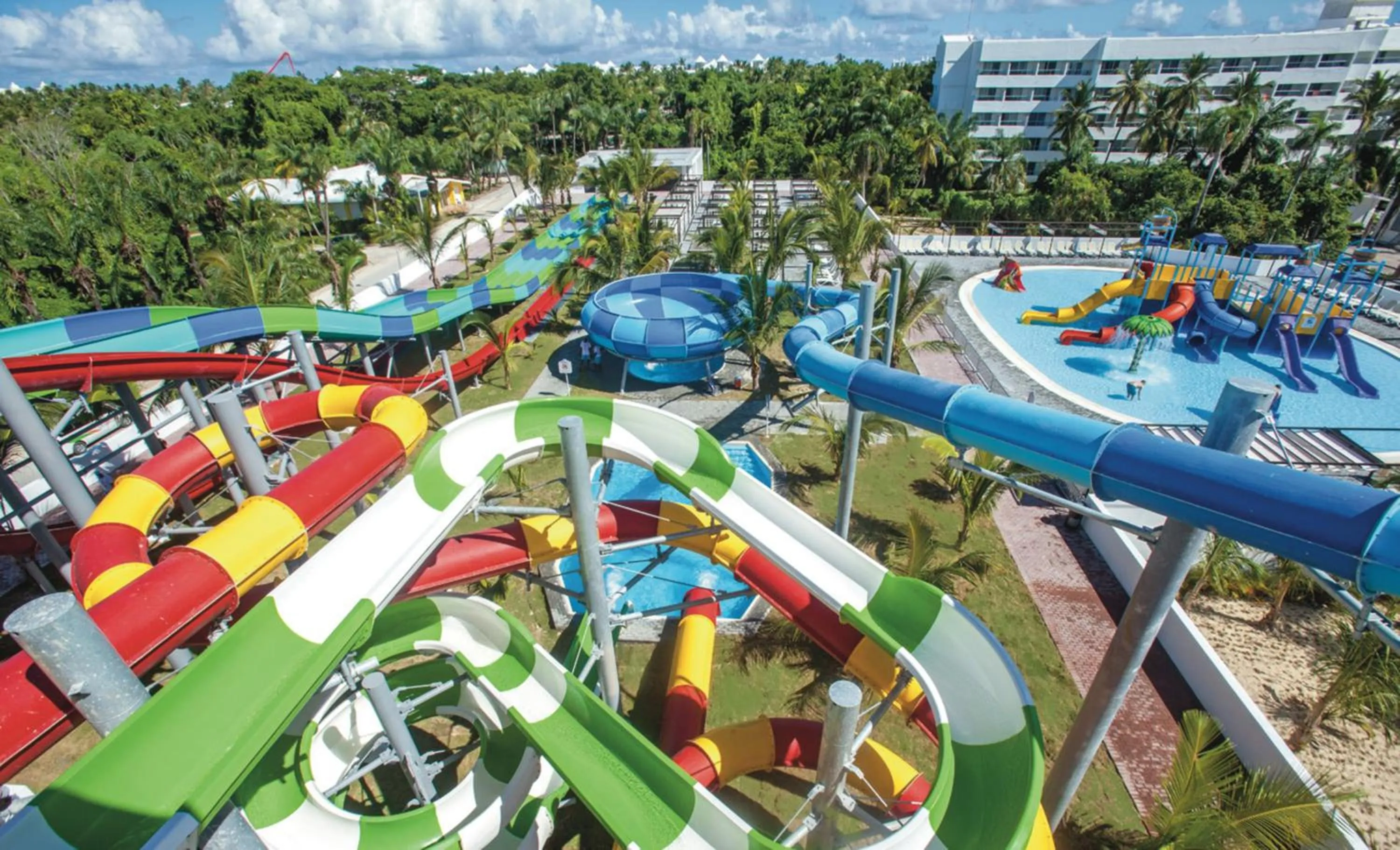 Aqua park in Riu Palace Bavaro - All Inclusive
