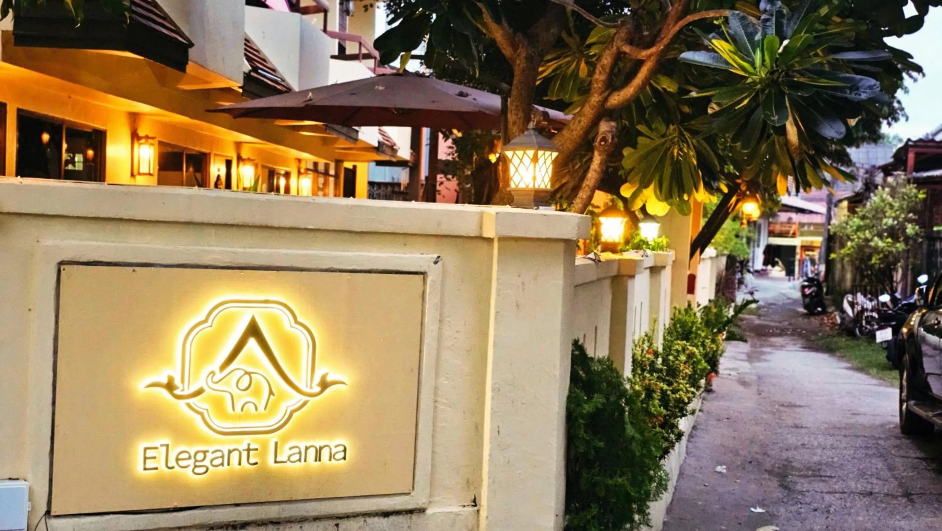 Property building in Elegant Lanna Guesthouse