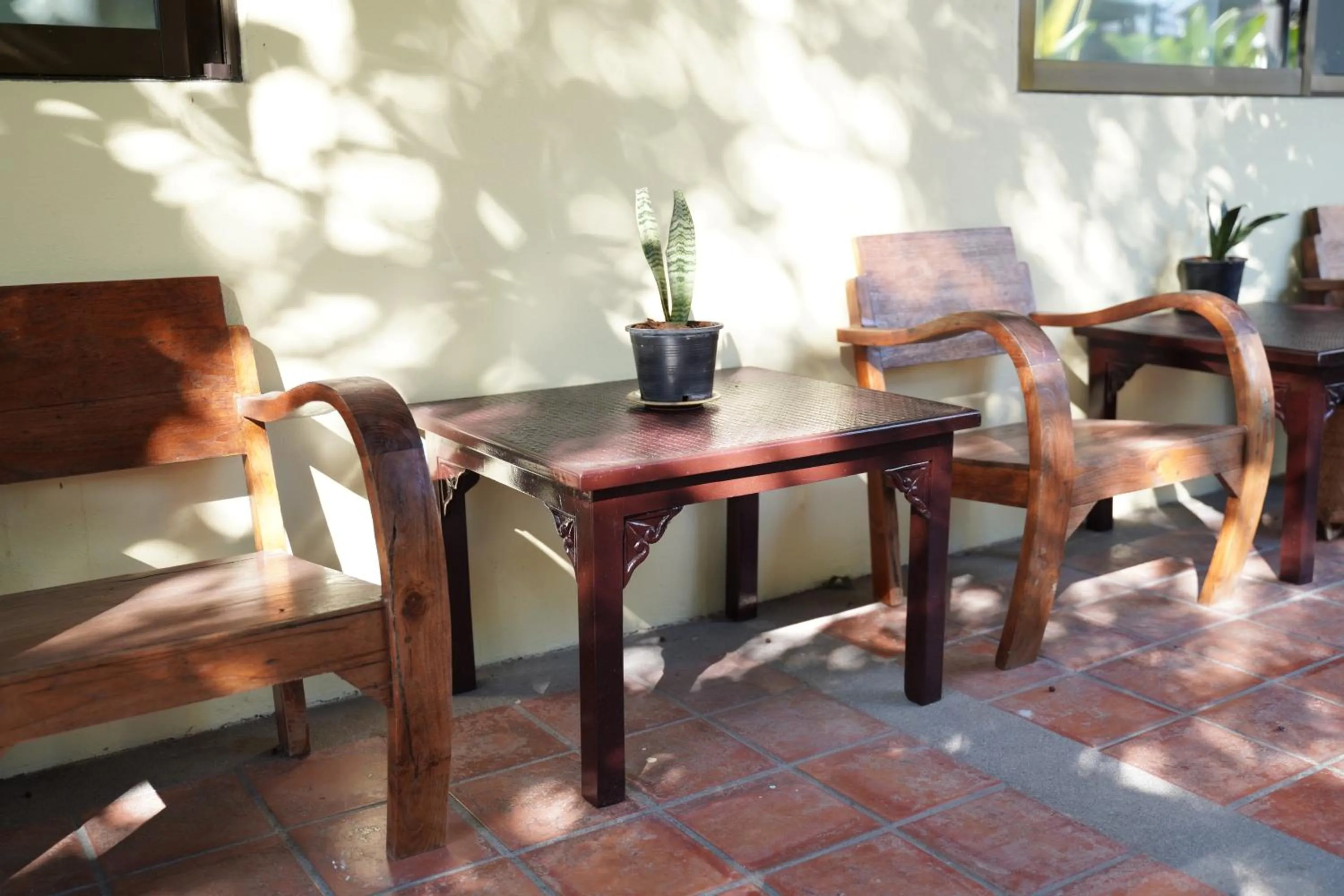 Seating area in Elegant Lanna Guesthouse