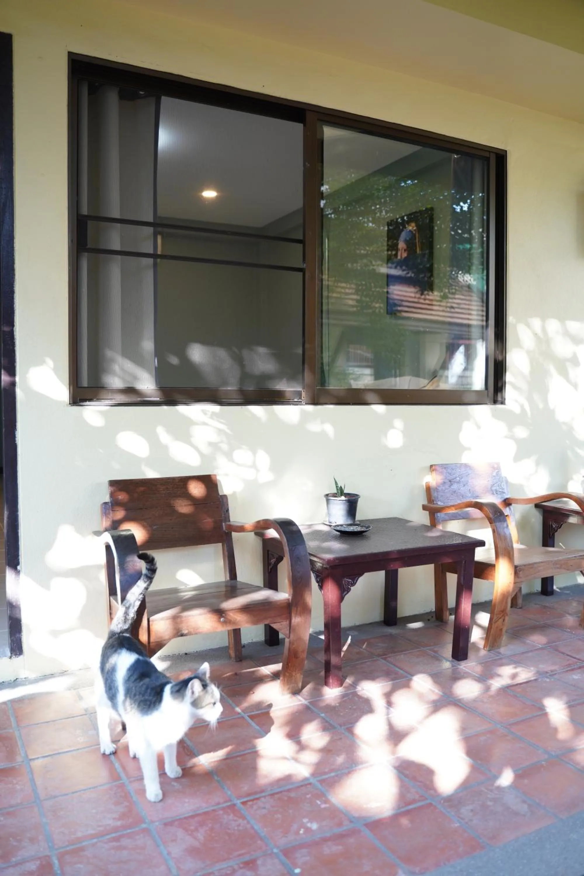 Seating area in Elegant Lanna Guesthouse