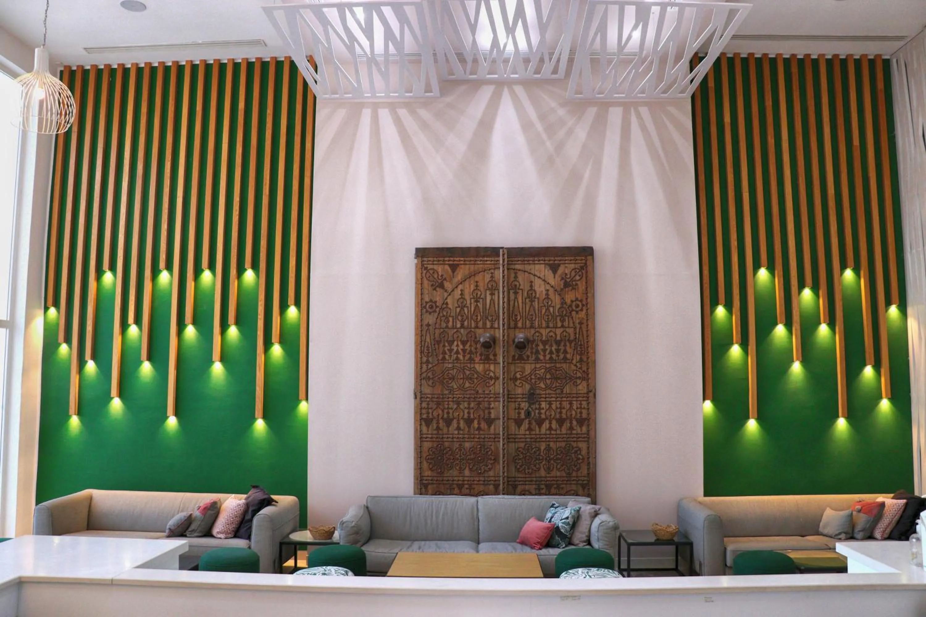 Seating area in Amber El Fell