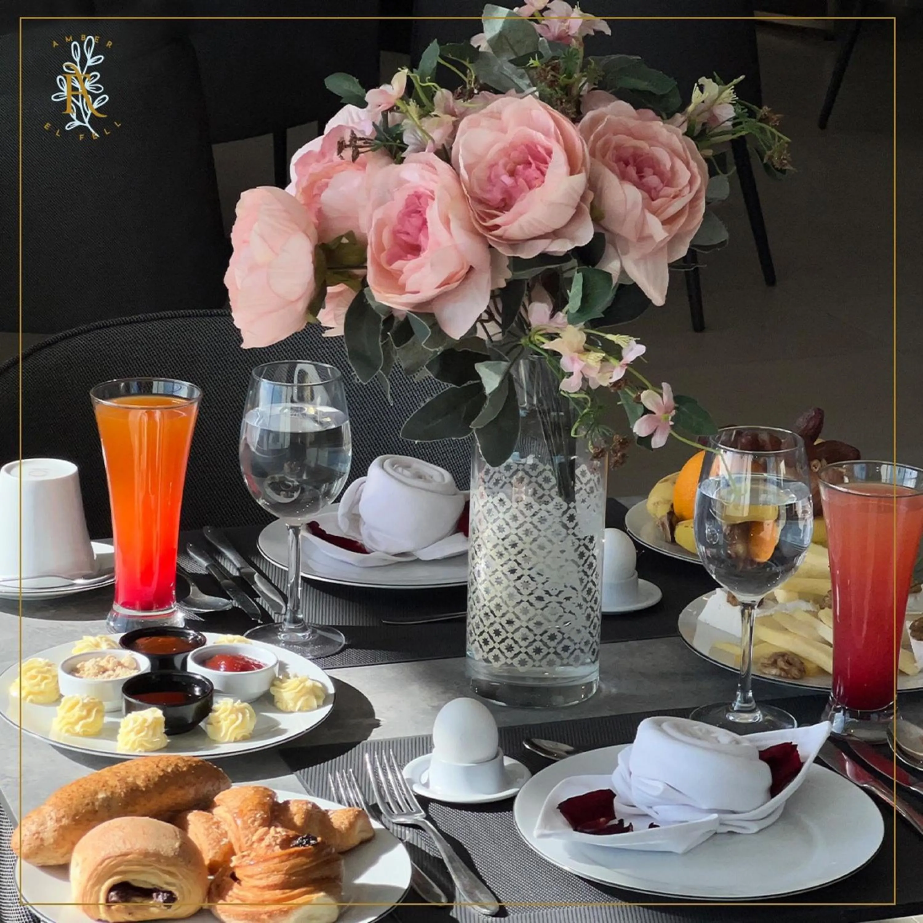 Continental breakfast in Amber El Fell