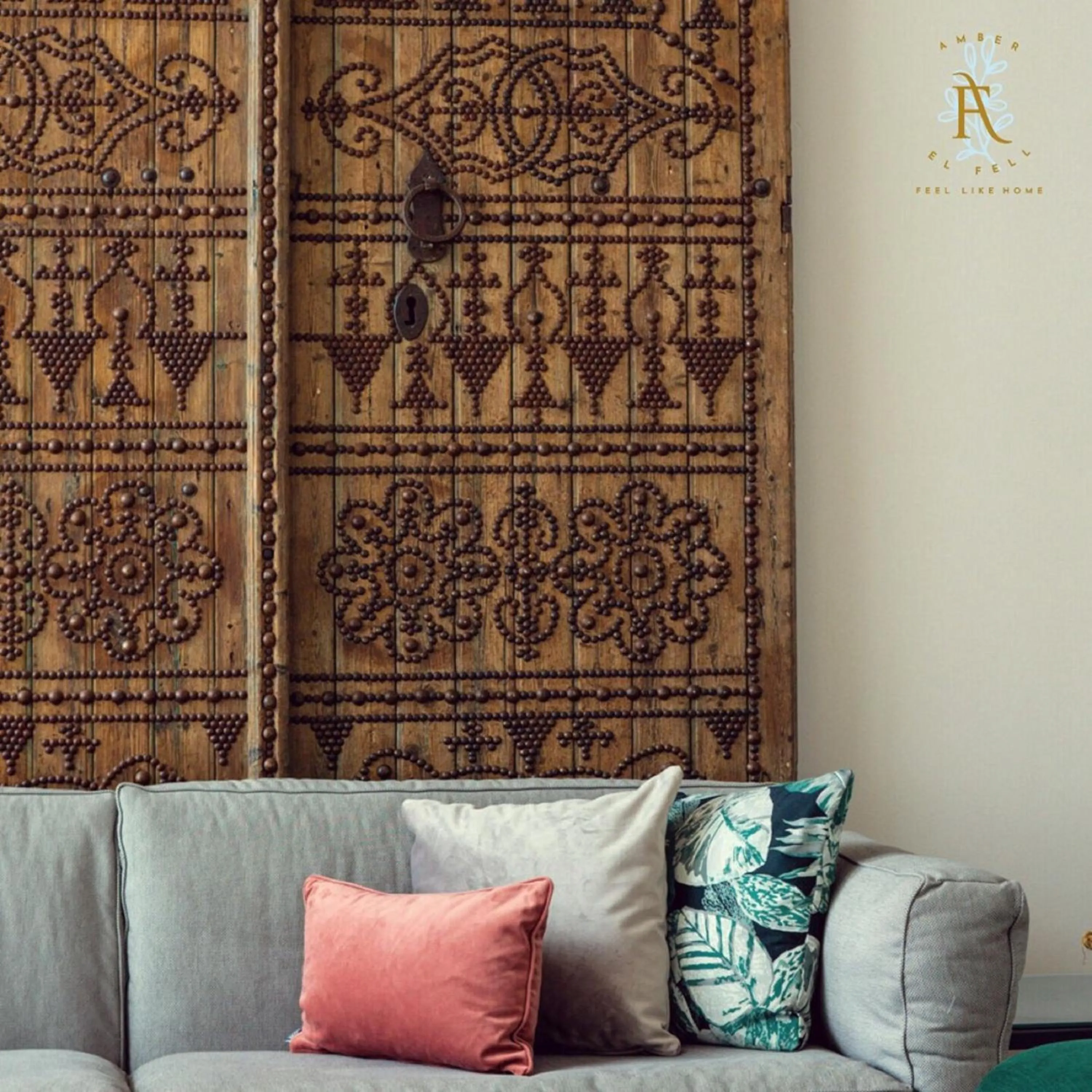 Seating area in Amber El Fell