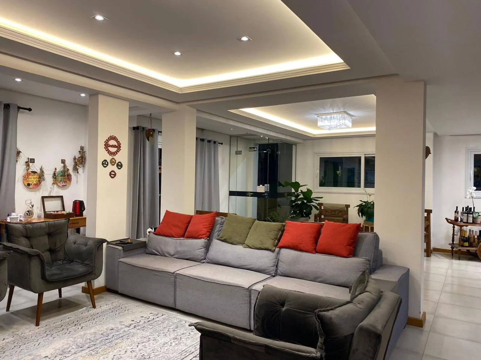 Living room in Hotel Golden Hills