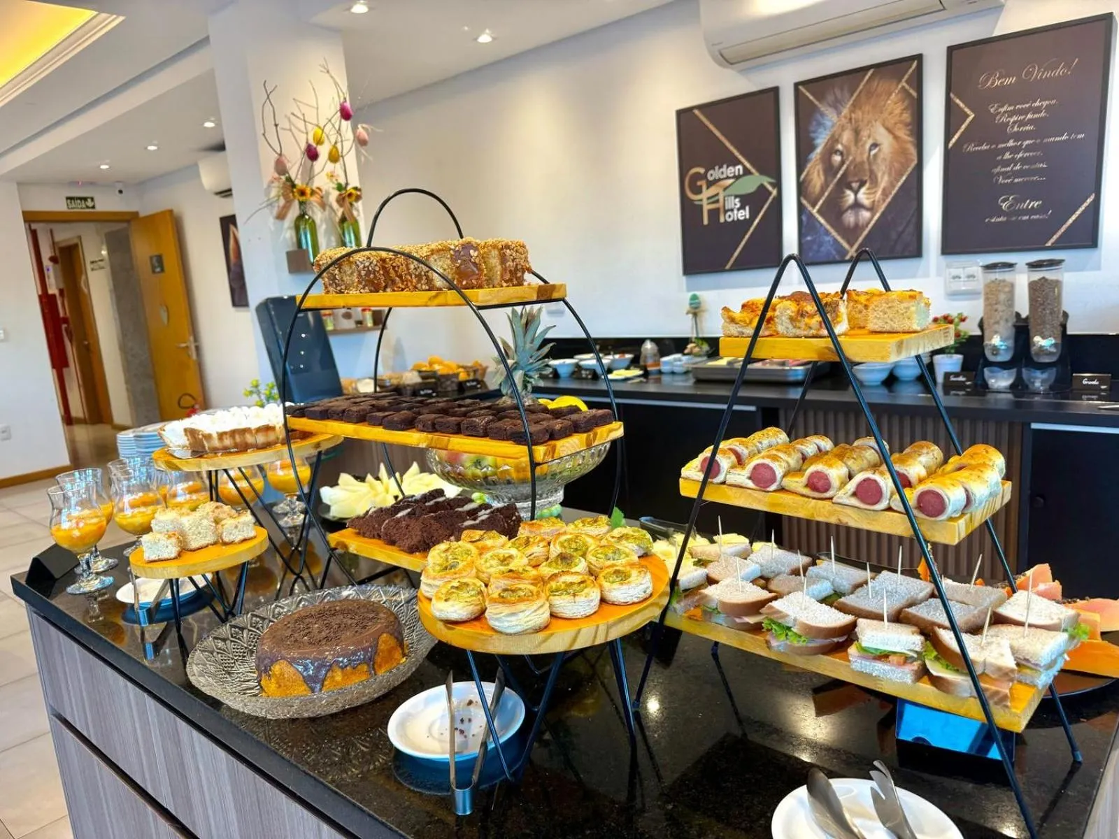 Breakfast in Hotel Golden Hills