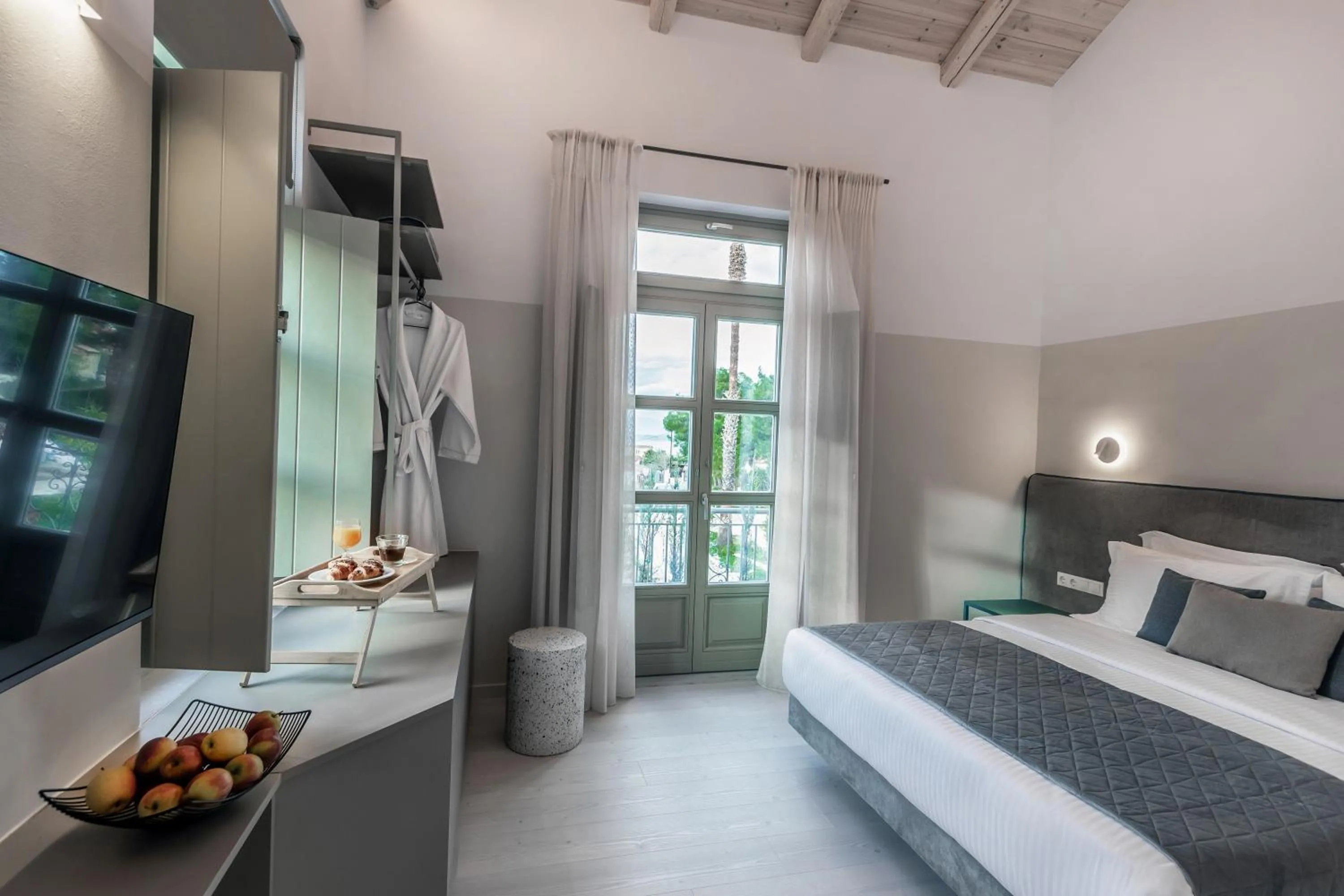 Bed in Octavia Rooms