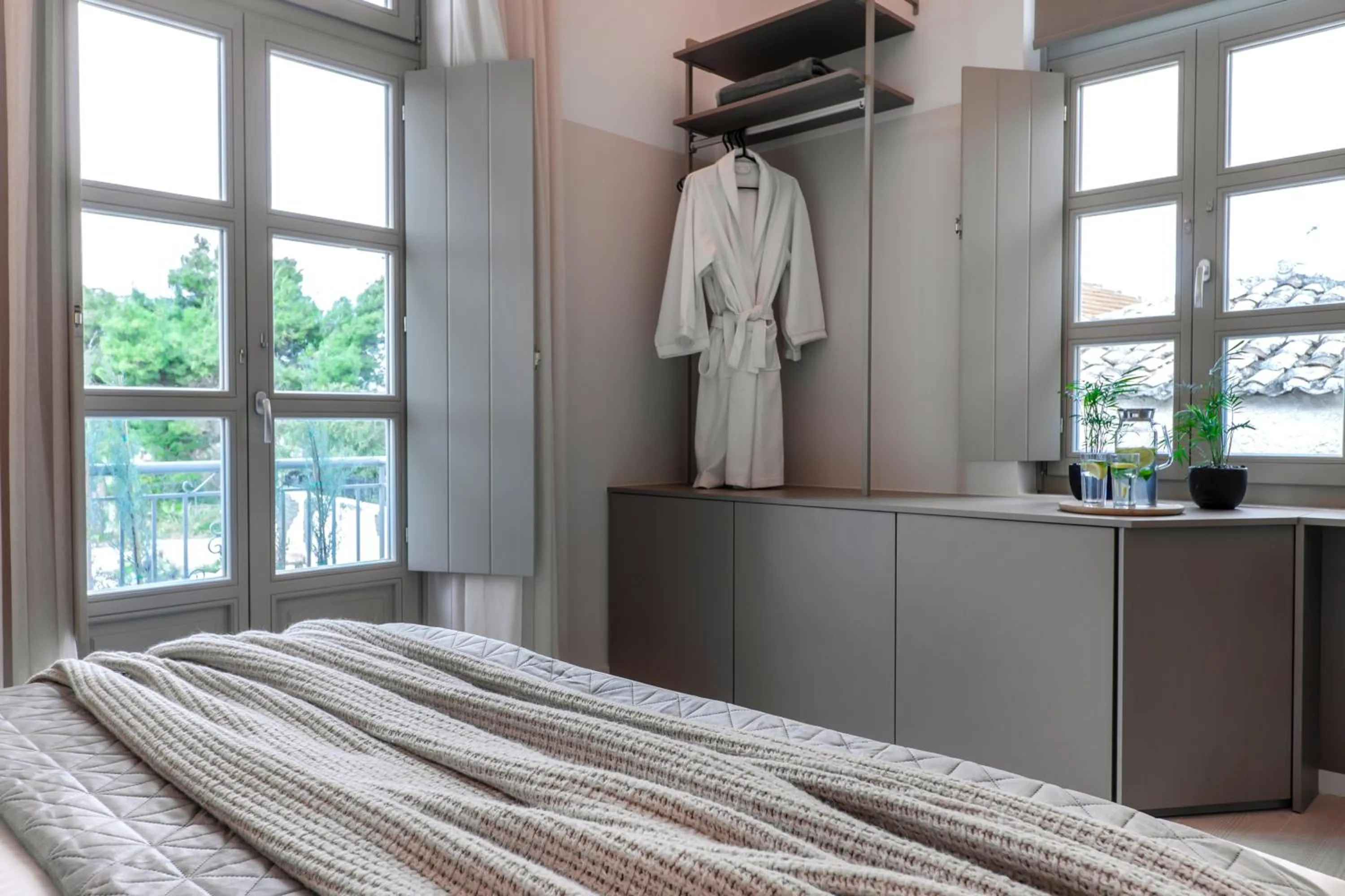 Bed in Octavia Rooms