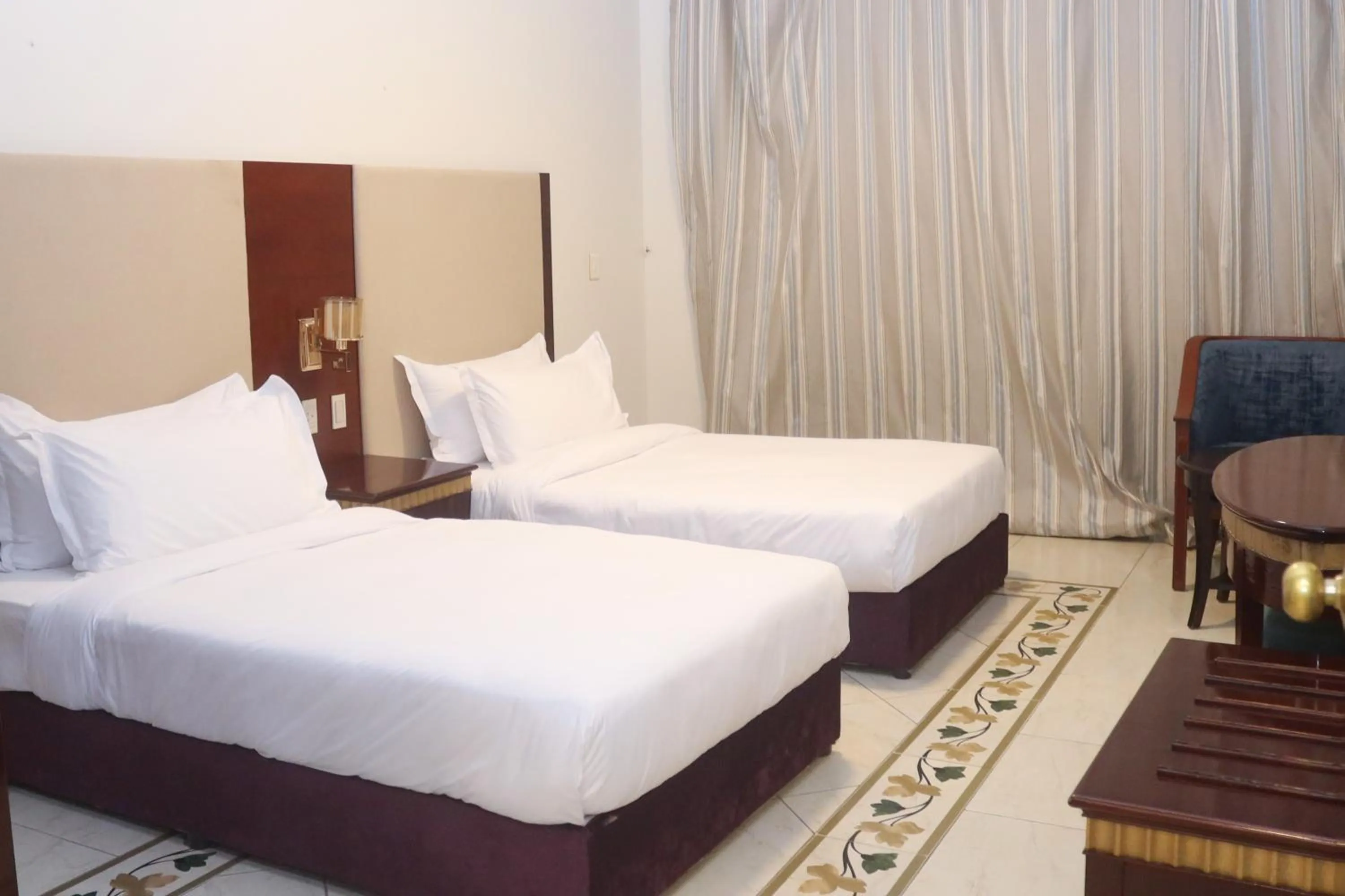 Bed in Radwa Ramada Resort
