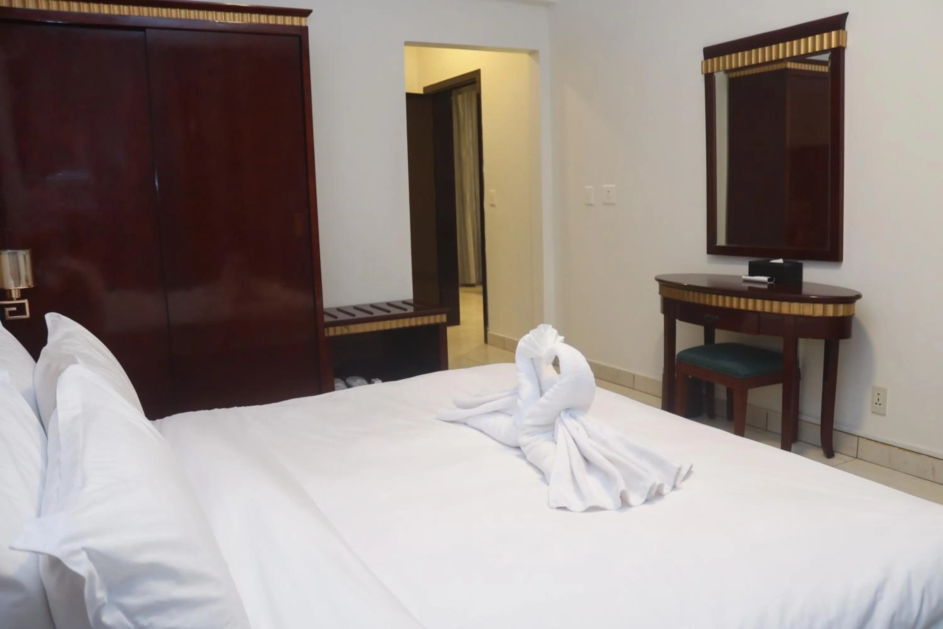 Bed in Radwa Ramada Resort