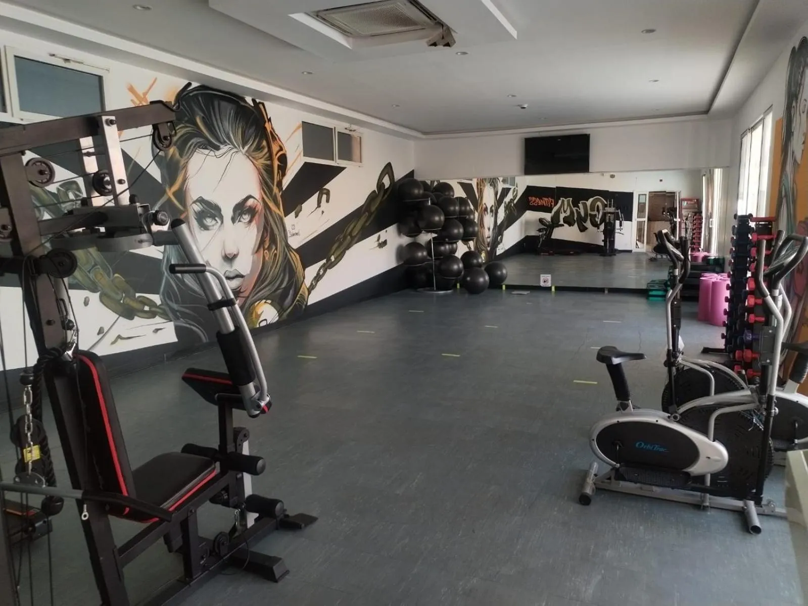 Fitness centre/facilities in Radwa Ramada Resort