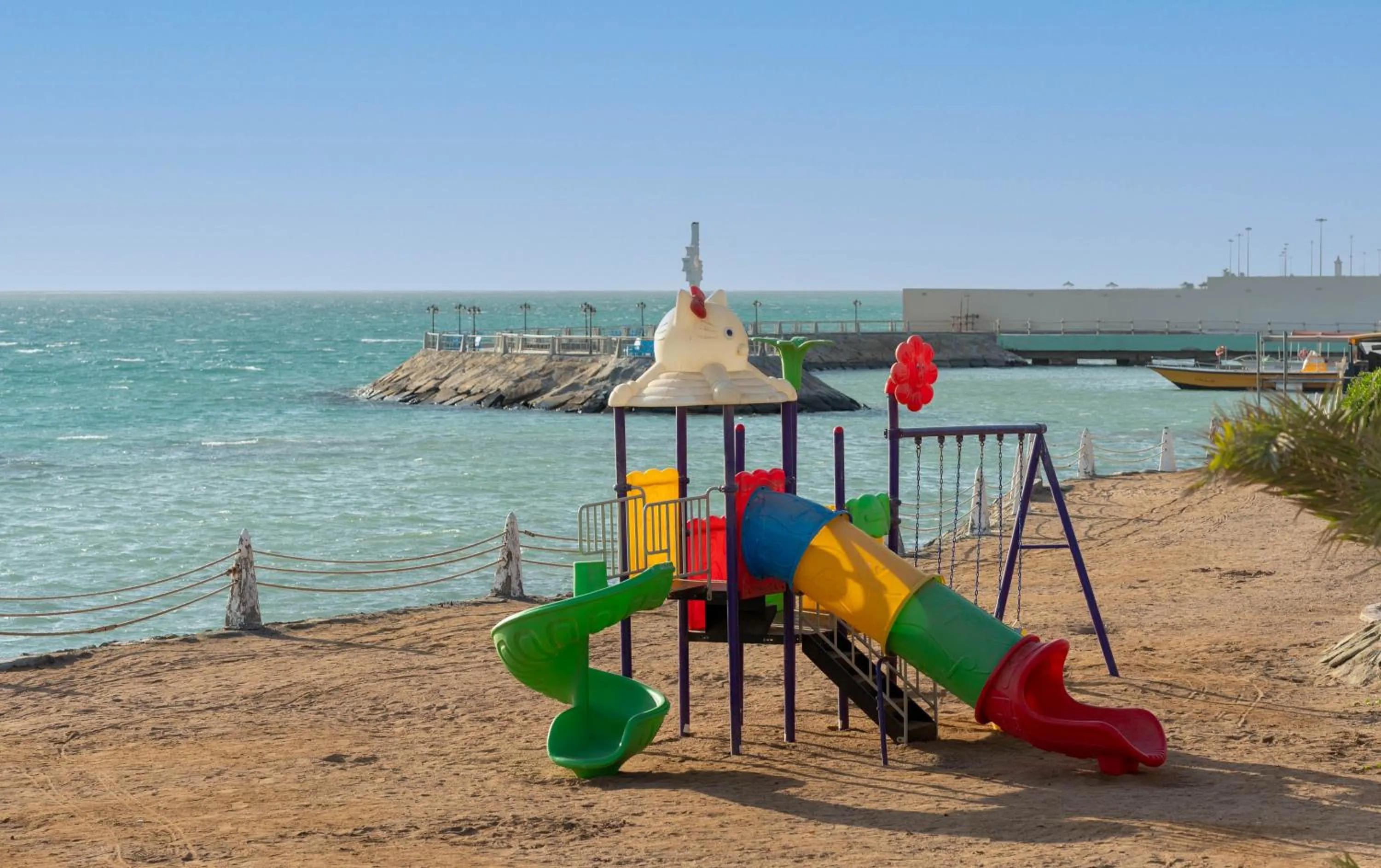 Children play ground in Radwa Ramada Resort