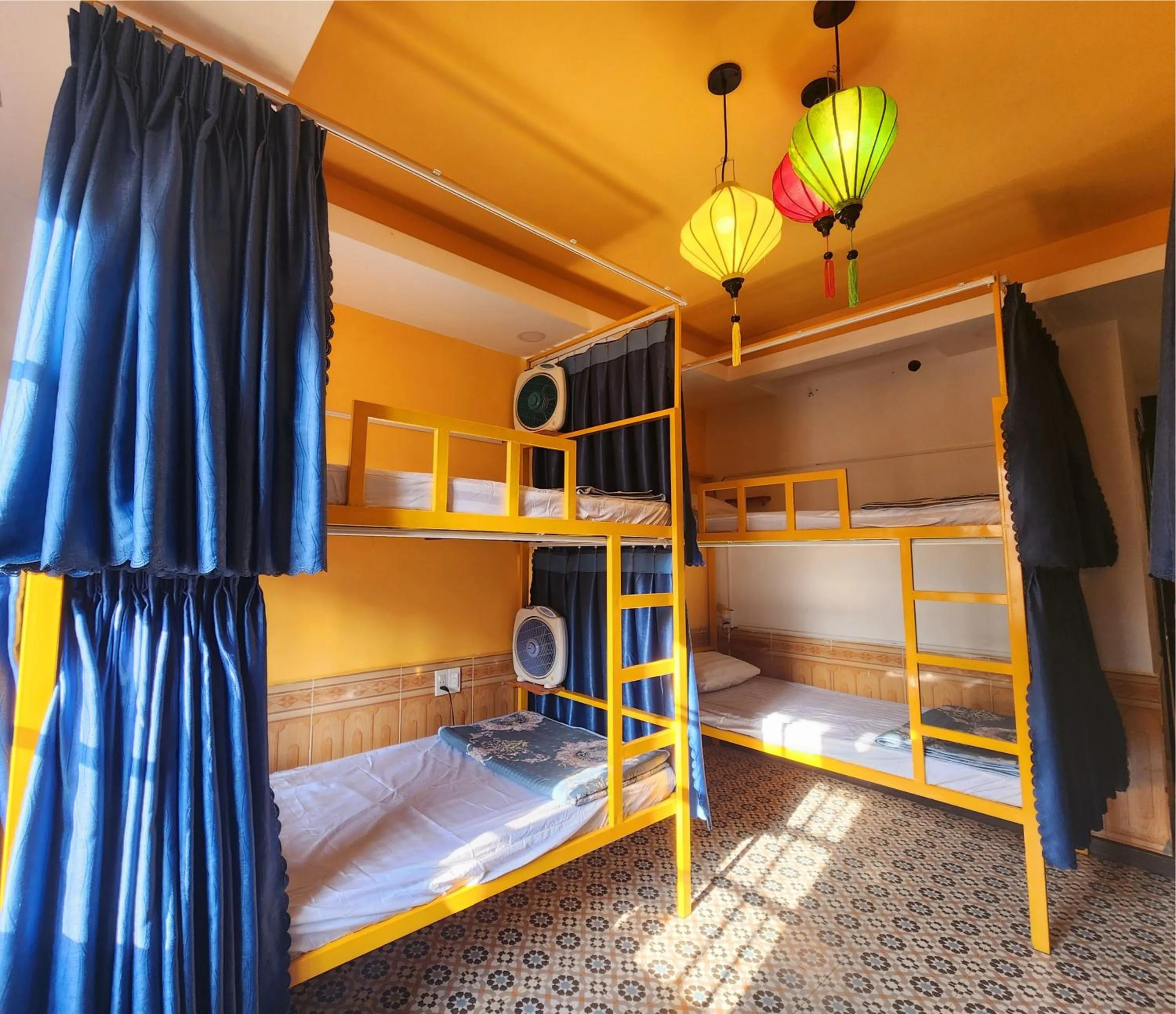 Living room, Bed in iHome Hoi An