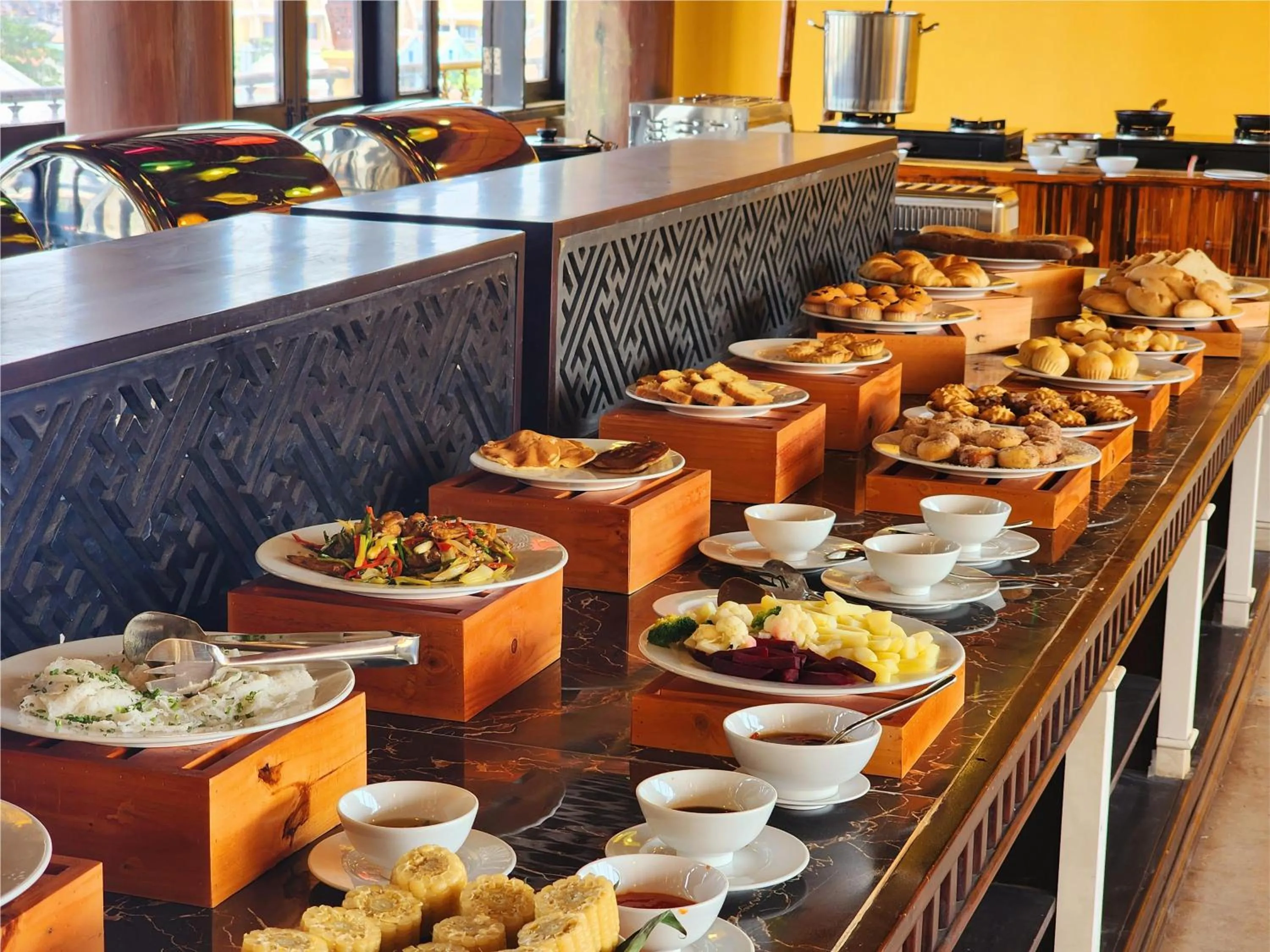 Buffet breakfast in iHome Hoi An