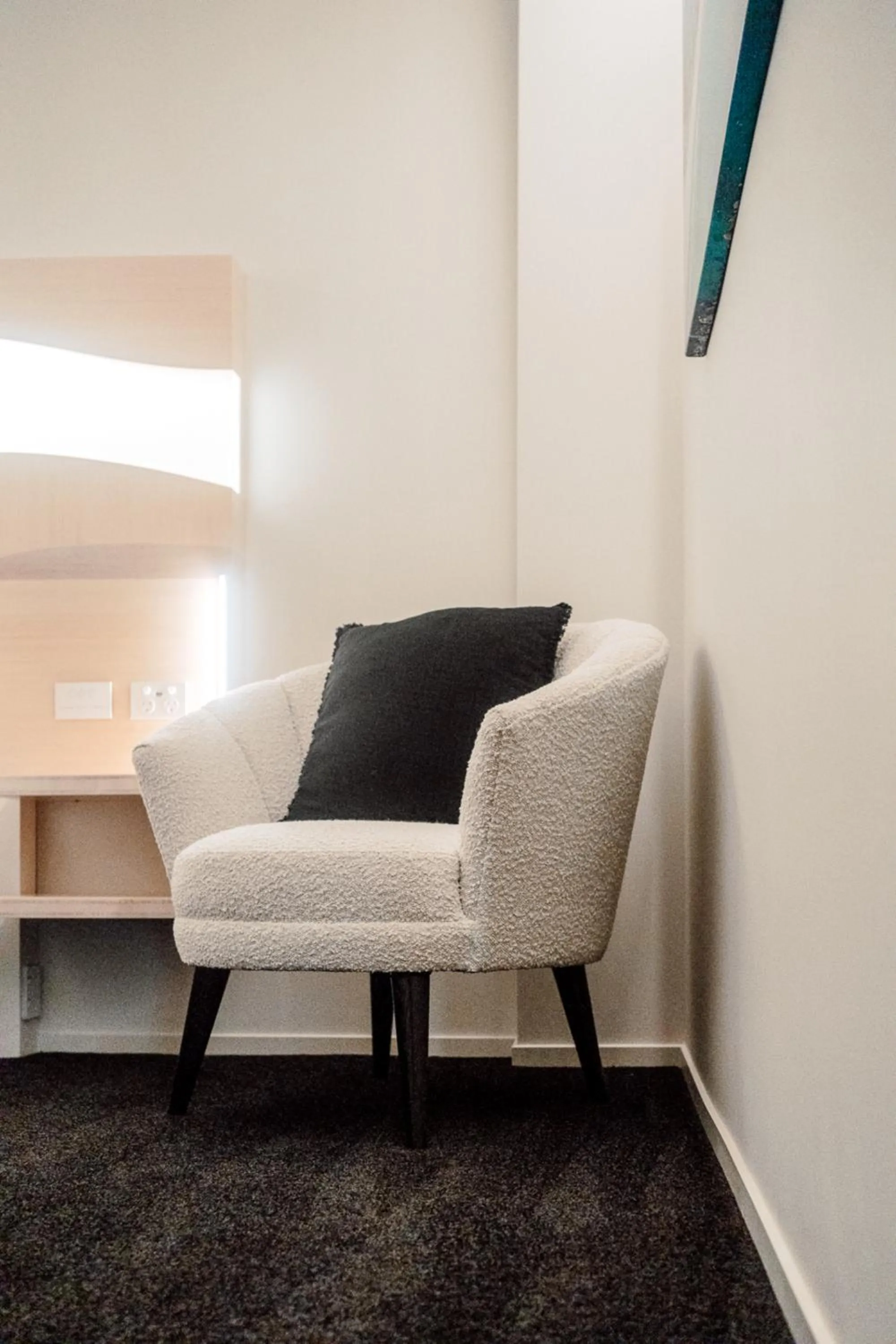 Seating area in CitySide Hotel Tauranga