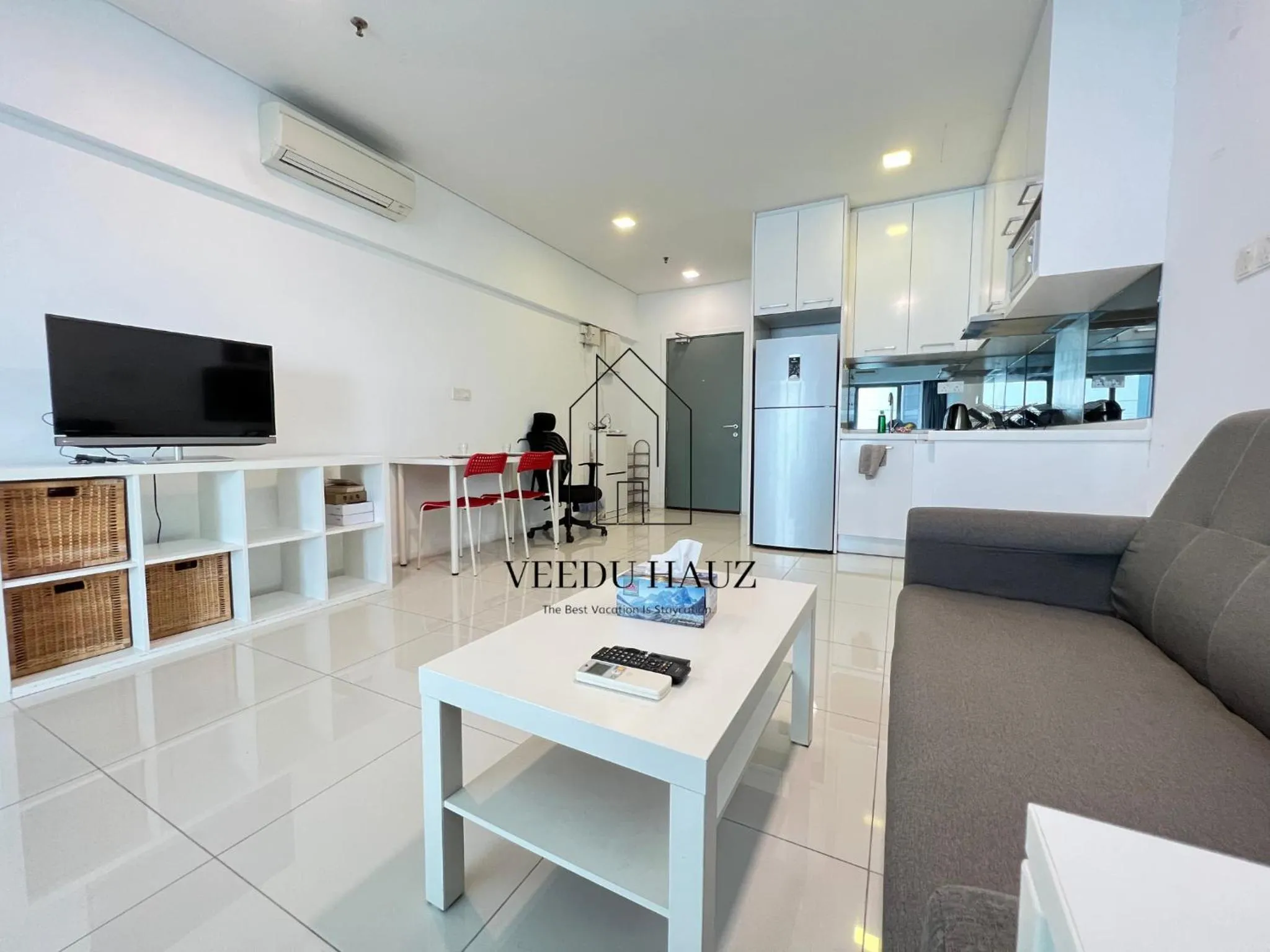 TV and multimedia in Mercu Summer Suites KLCC by Veedu Hauz