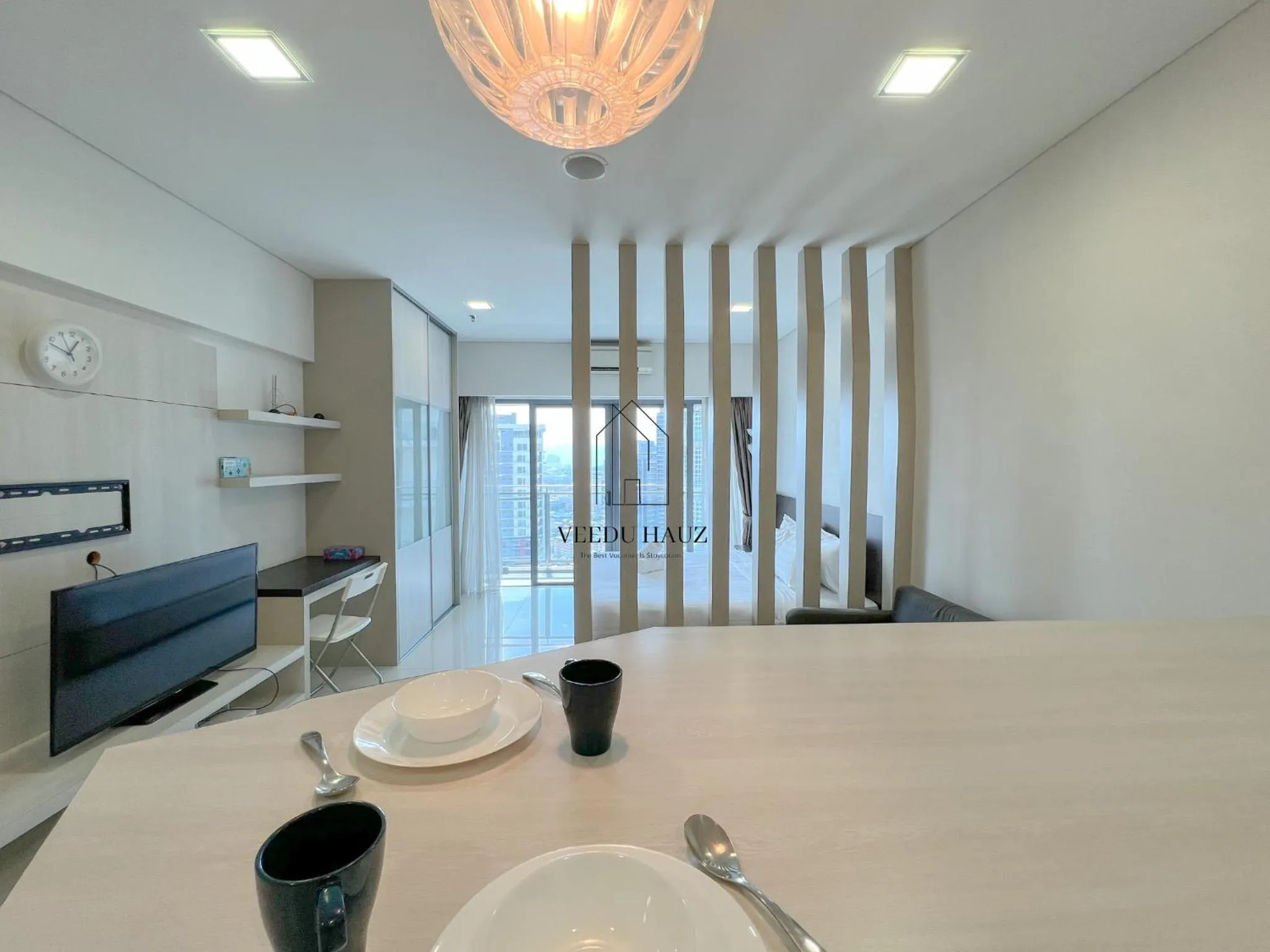 Living room in Mercu Summer Suites KLCC by Veedu Hauz