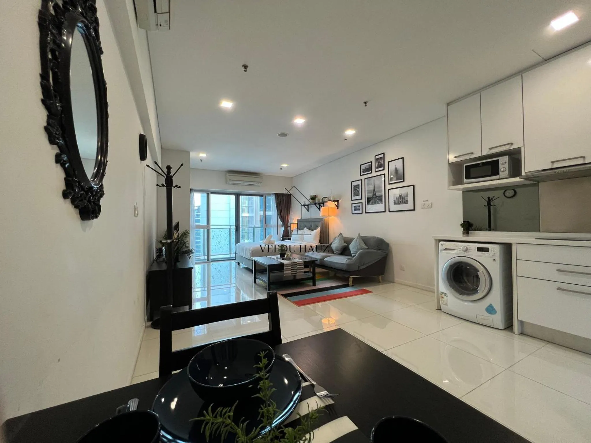 Kitchen or kitchenette in Mercu Summer Suites KLCC by Veedu Hauz
