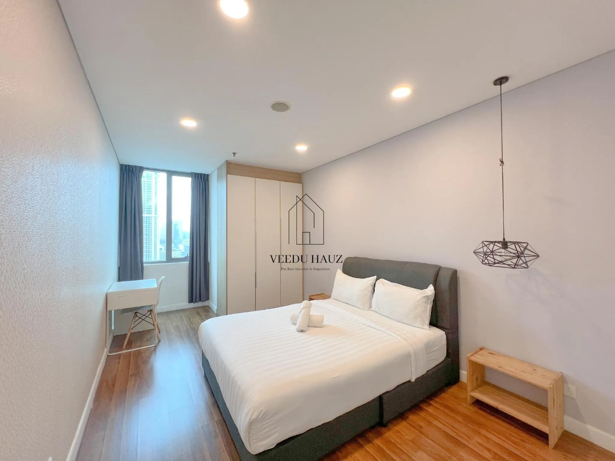 Bedroom, Bed in Mercu Summer Suites KLCC by Veedu Hauz